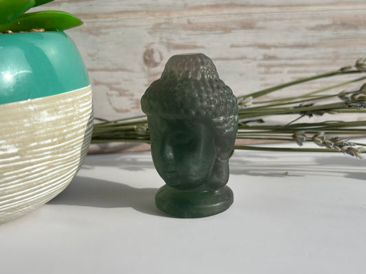Fluorite Buddha - Mental Clarity Focus Spiritual Growth
