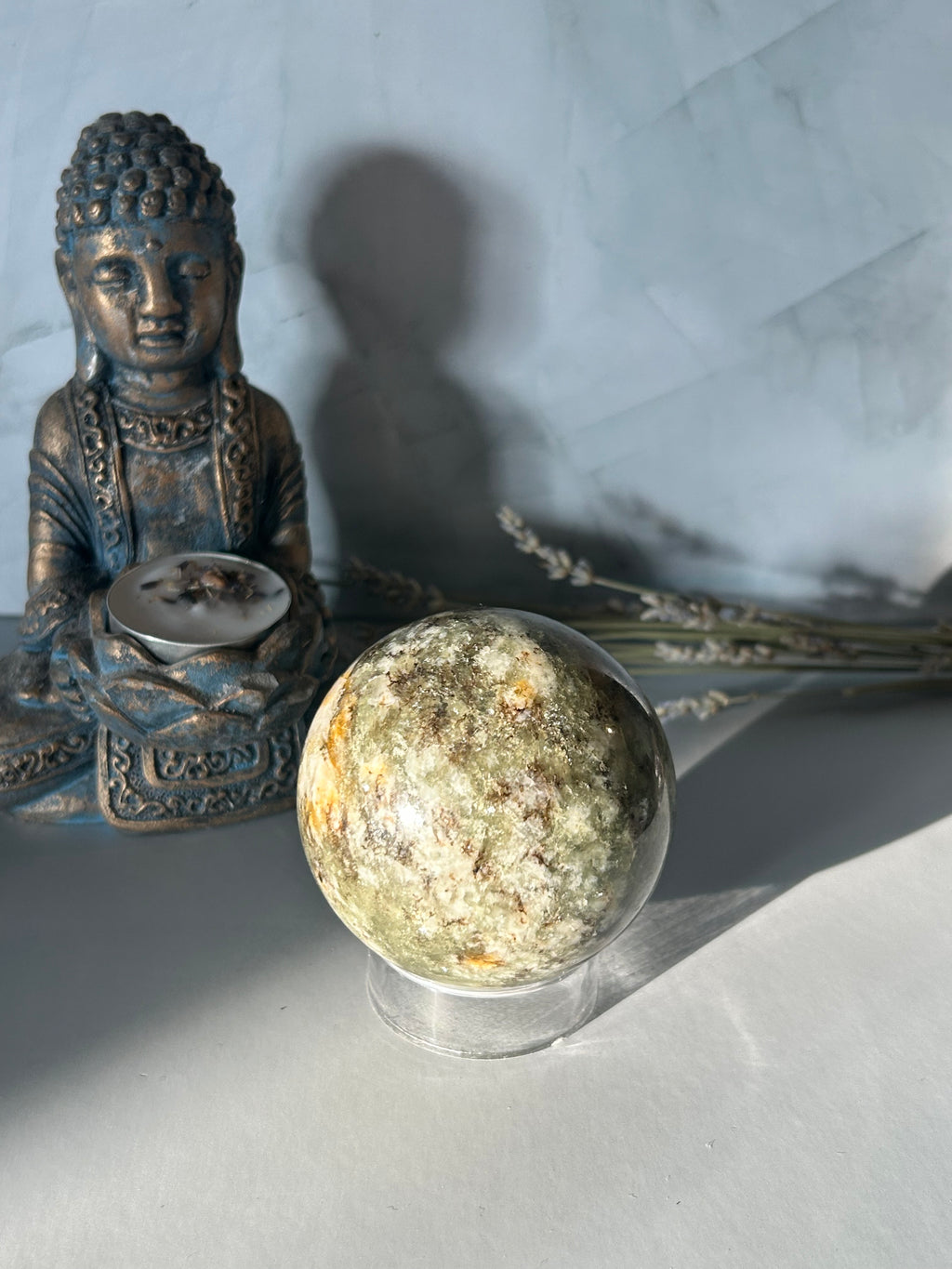 Green Mica Sphere