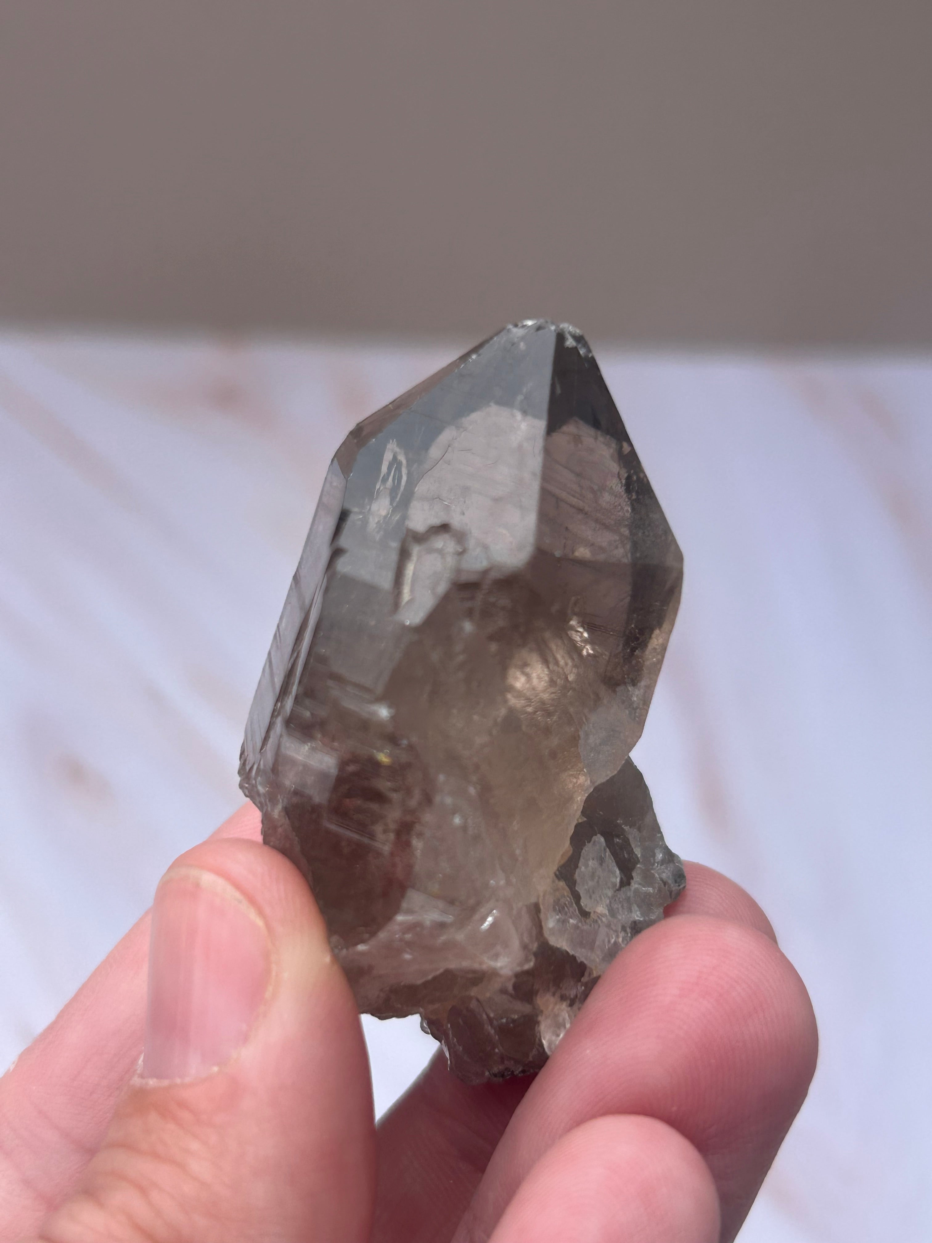 Smoky Quartz Crystal - Grounding Protection Spiritual Clarity