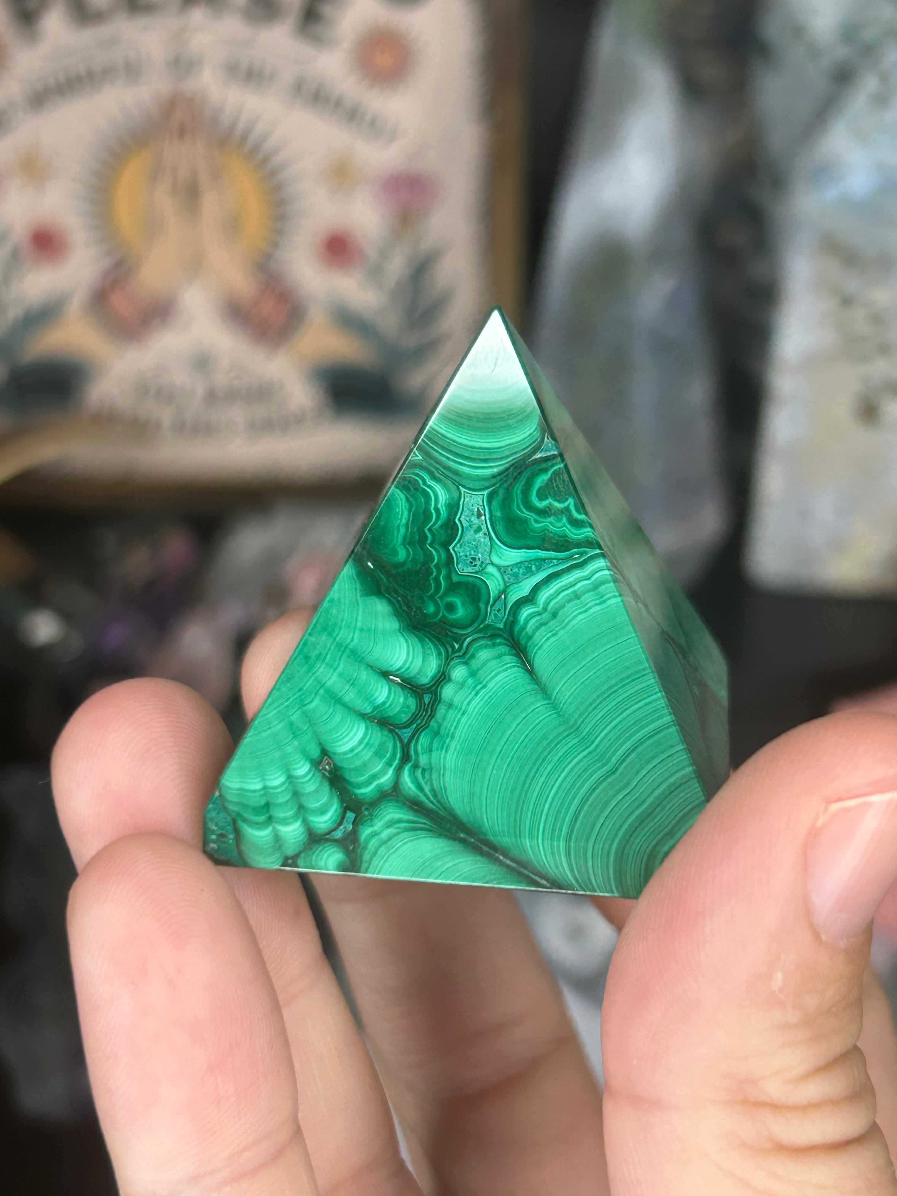 Malachite Pyramid