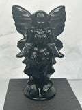 Obsidian Dark Fairy Carving