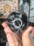 Lepidolite & Aquamarine Sphere