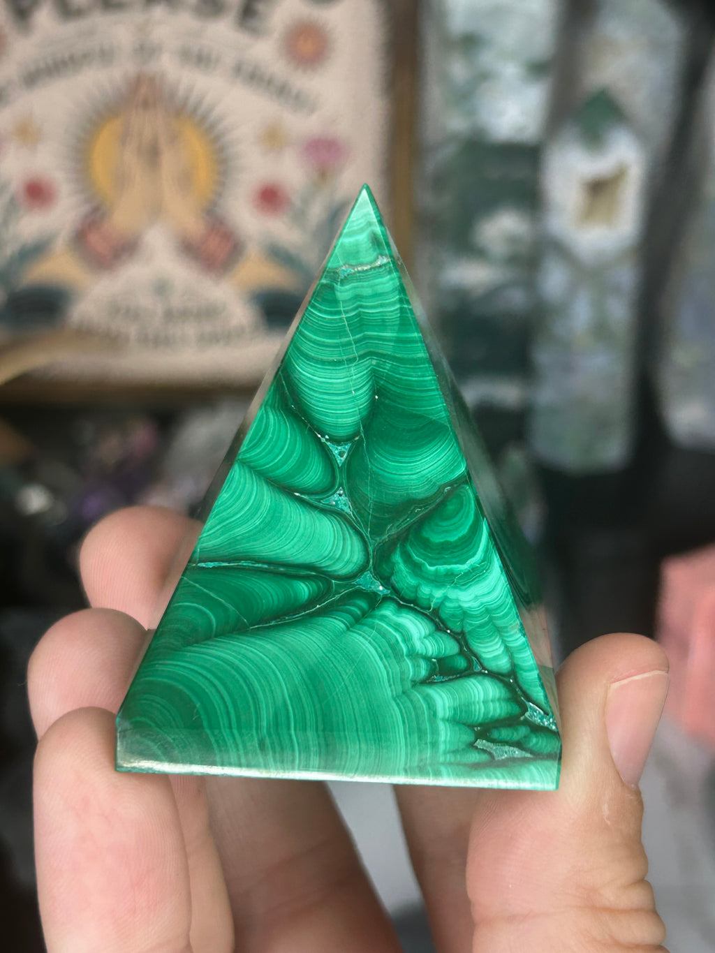Malachite Pyramid