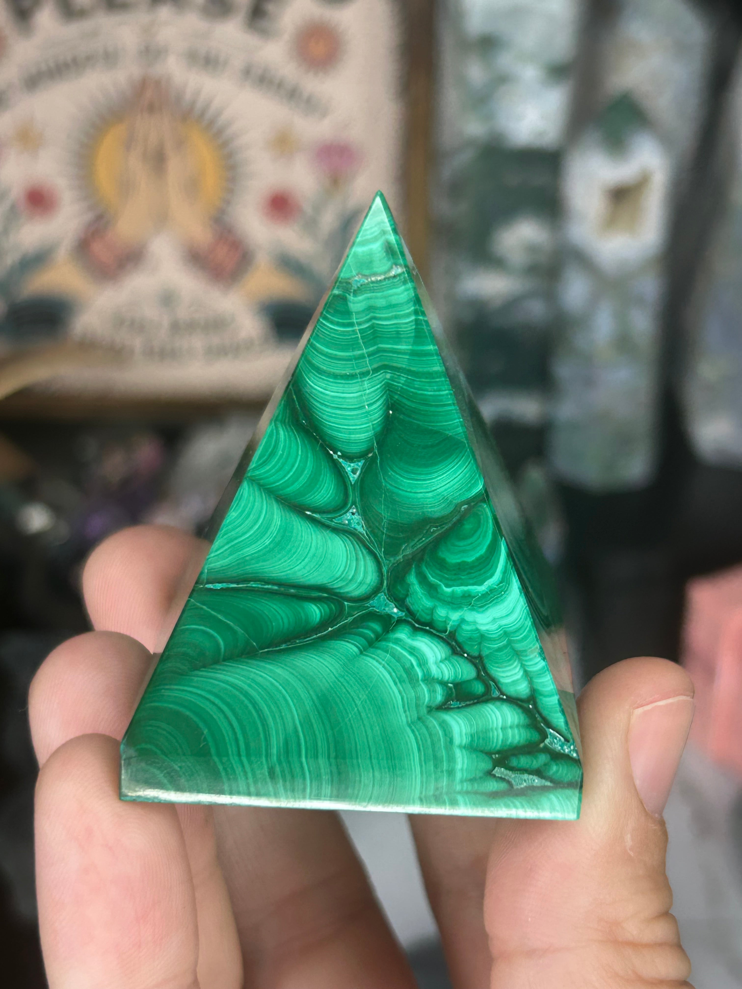 Malachite Pyramid