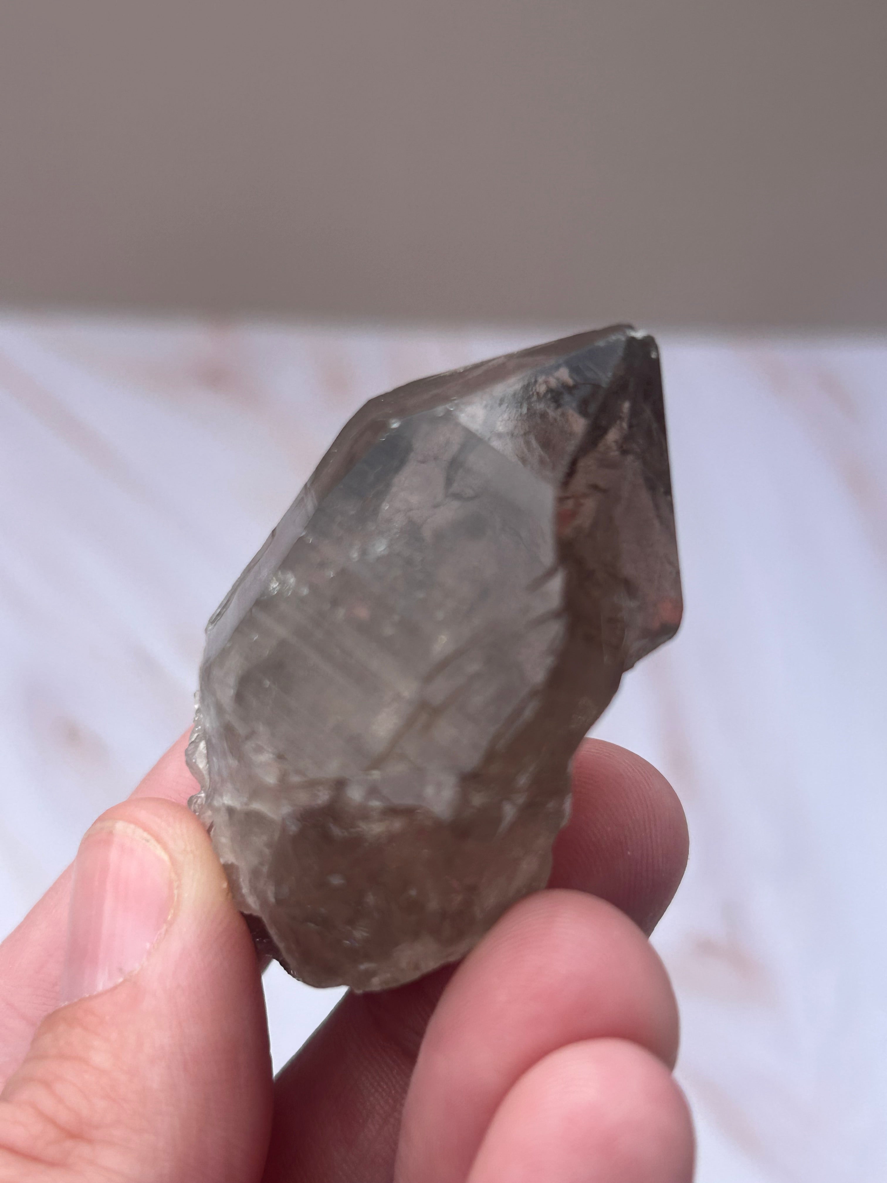 Smoky Quartz Crystal - Grounding Protection Spiritual Clarity