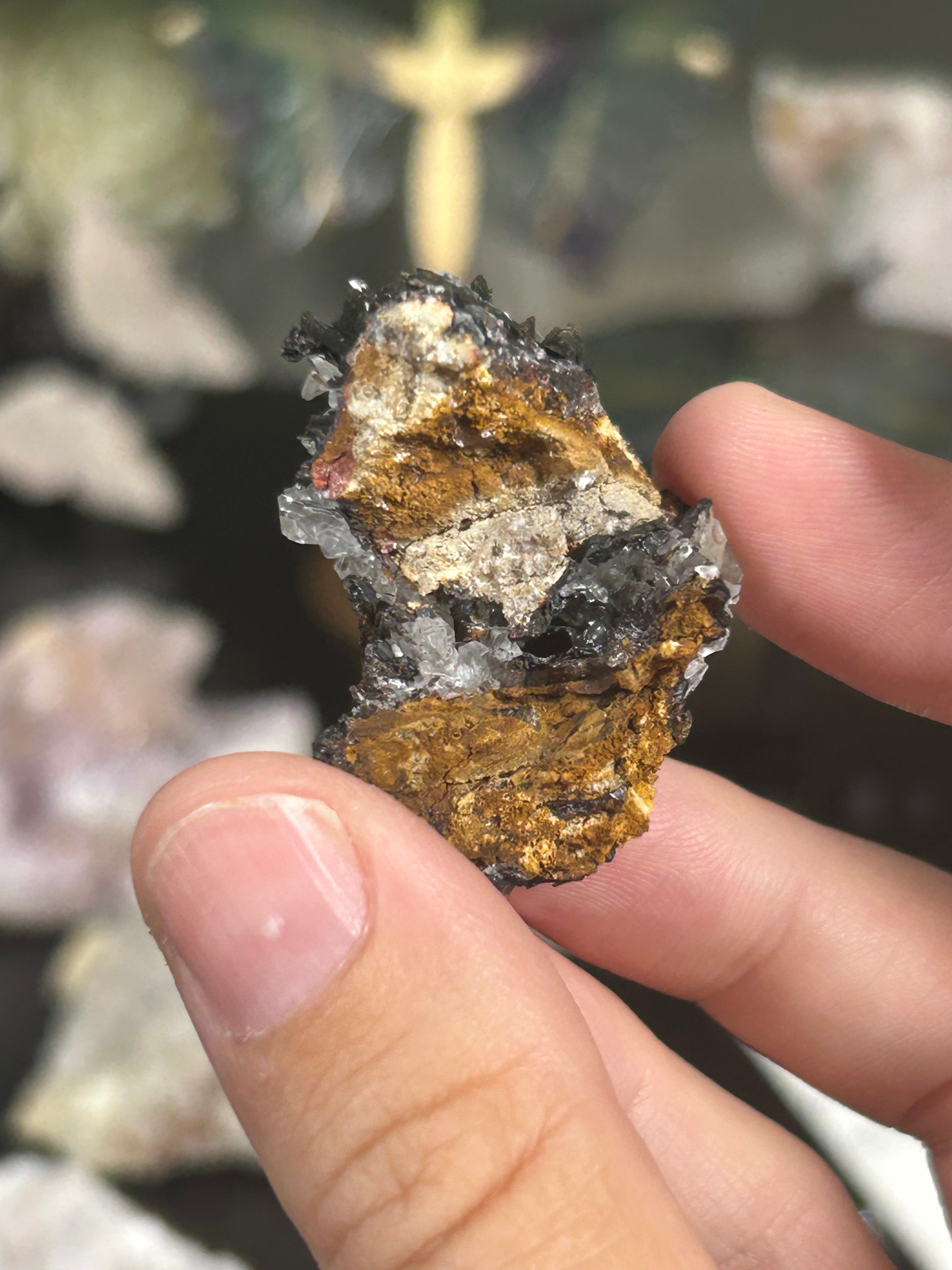 Chlorite Quartz Cluster