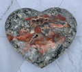 Marcasite Jasper Heart