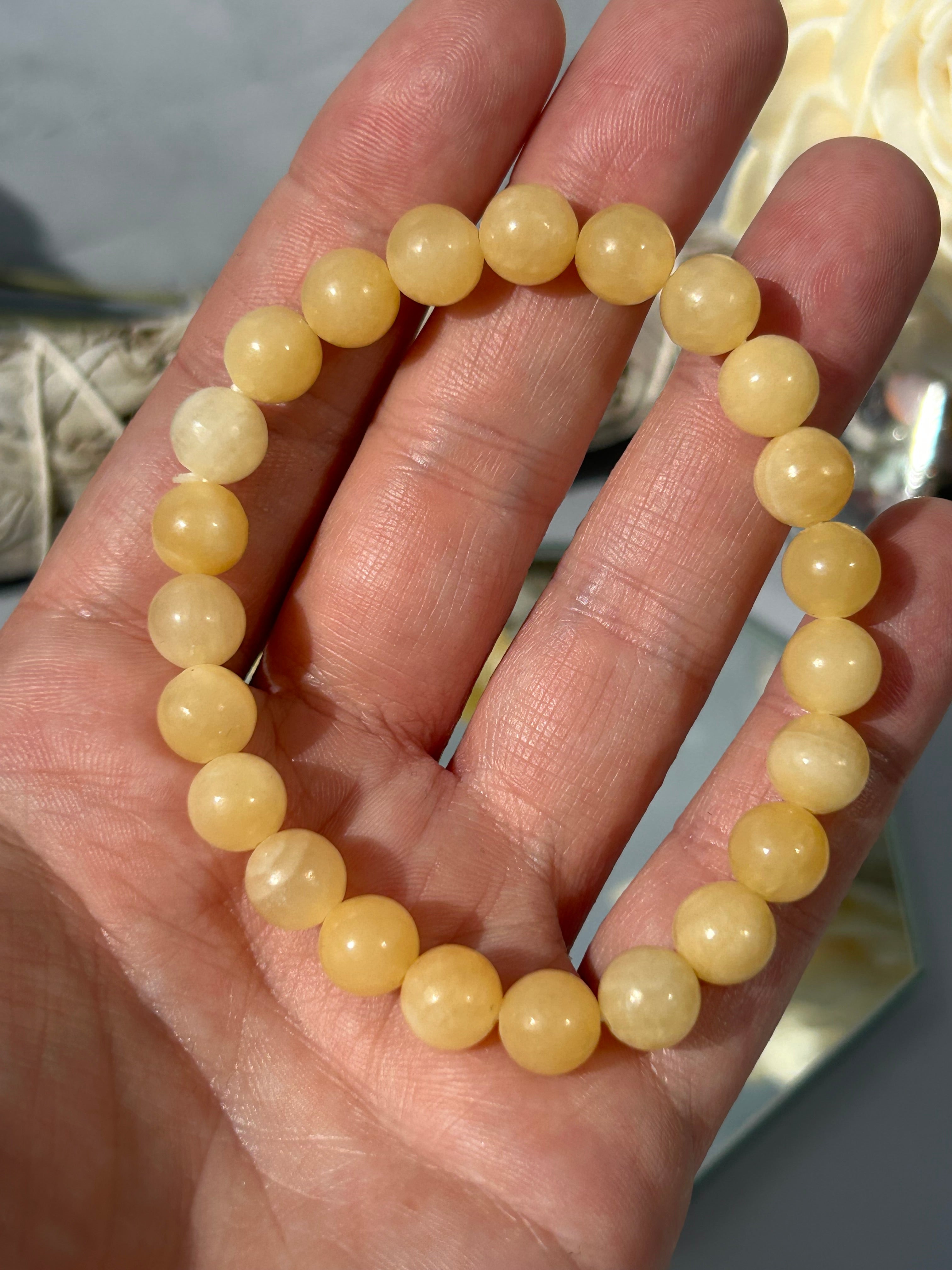Yellow Calcite Bracelet