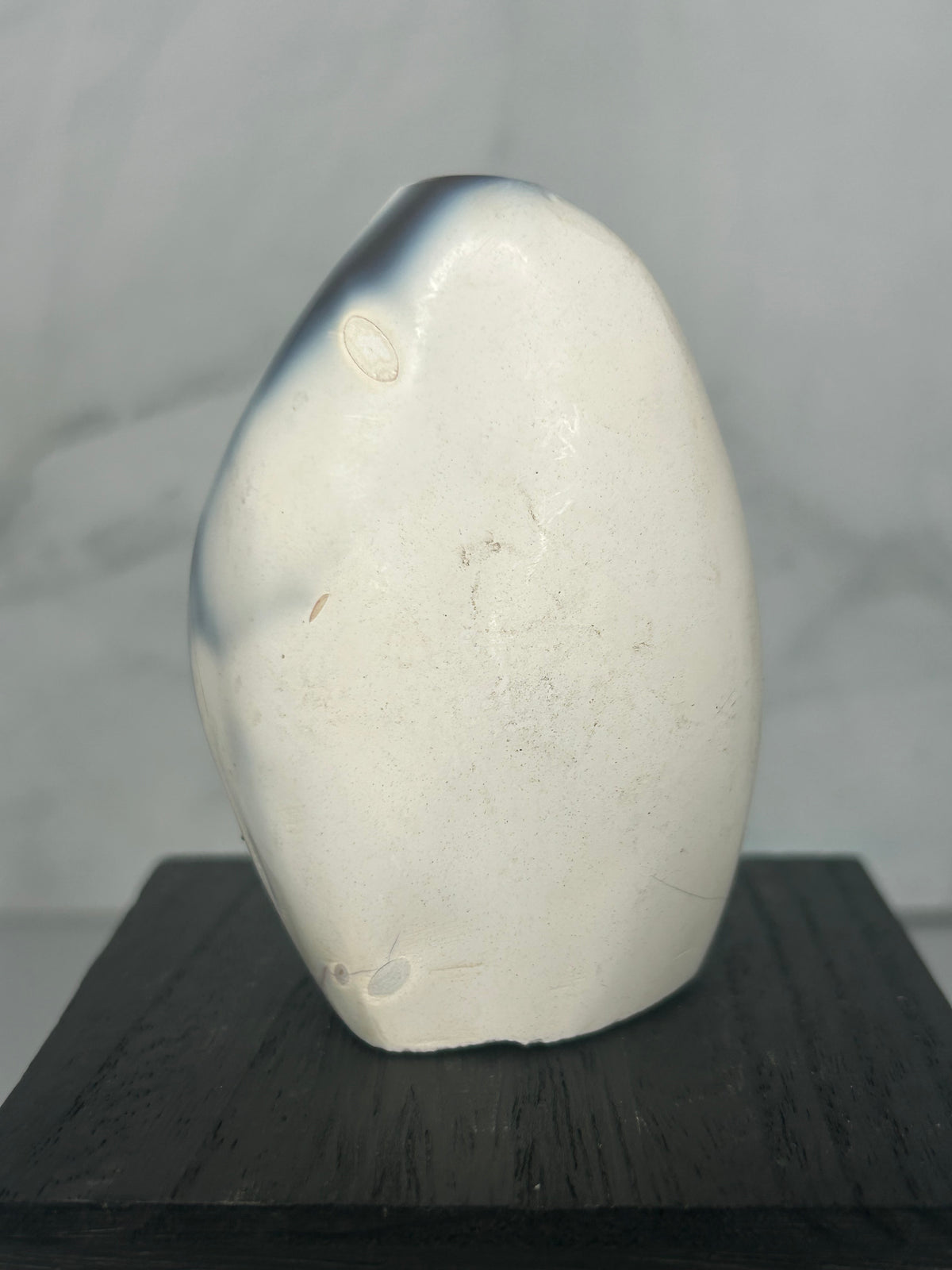 Orca Agate Freeform Penguin Patterning