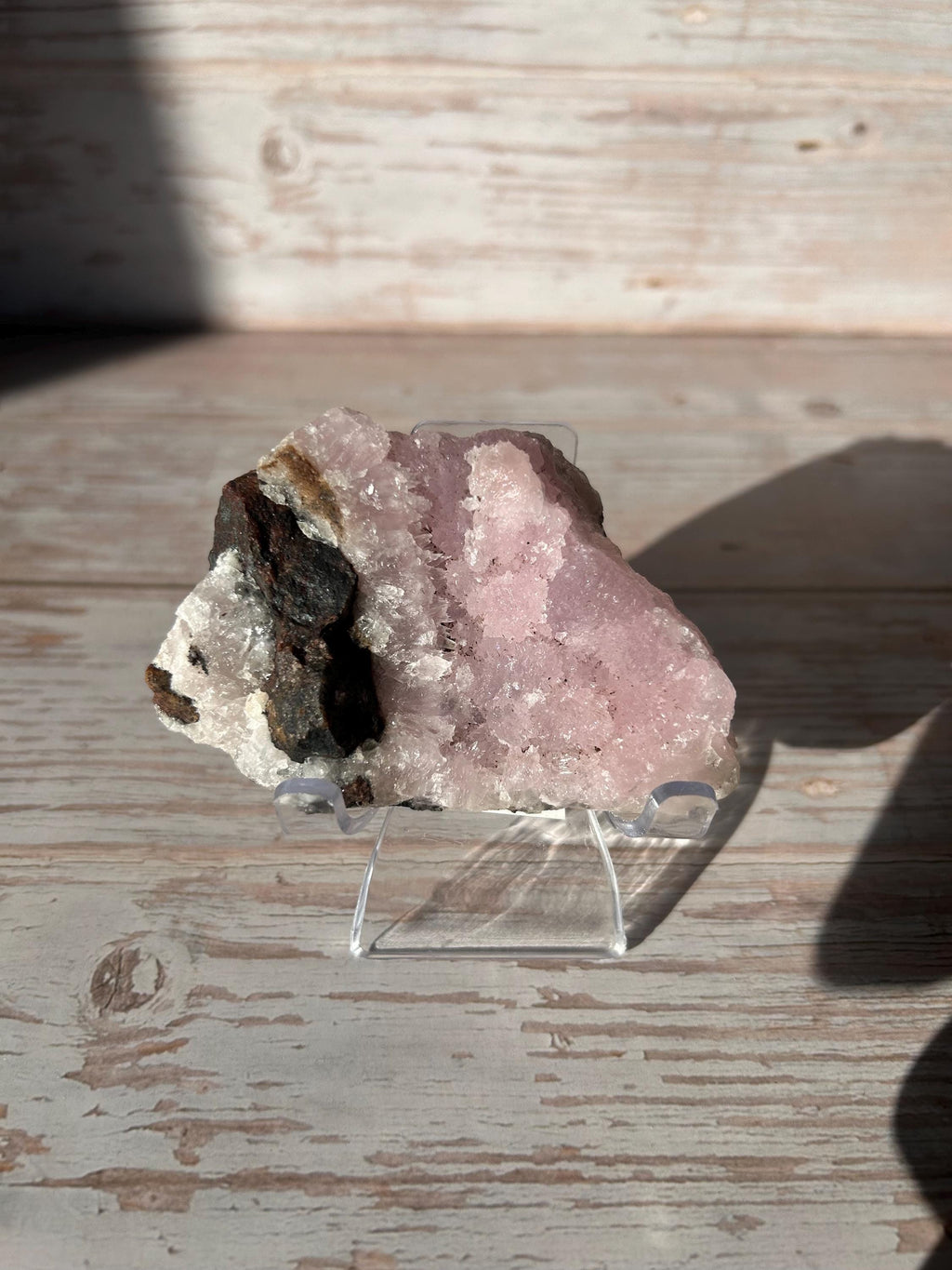 Pink Aragonite Cluster