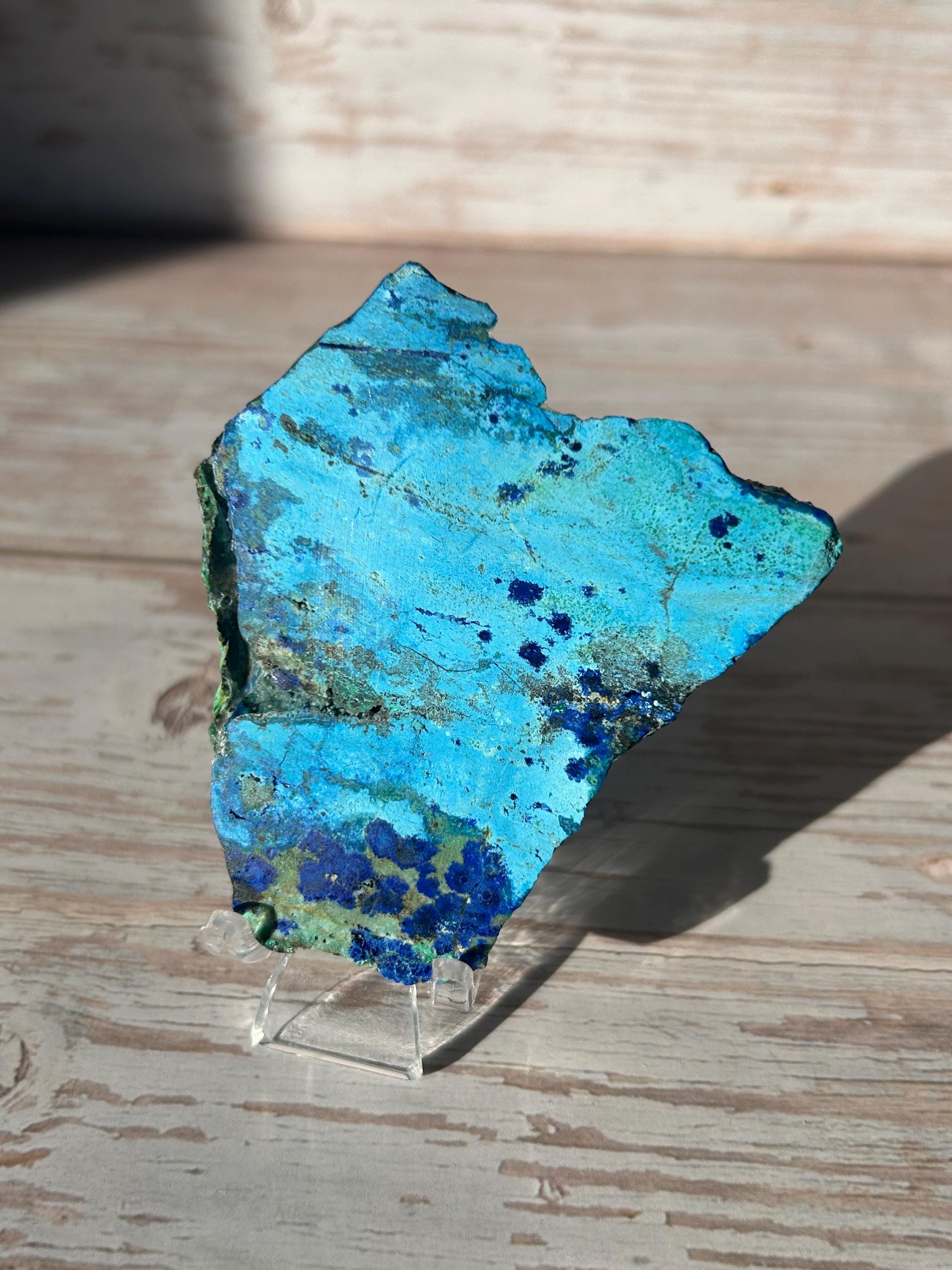 Azurite Chrysocolla Slab