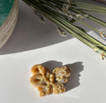 Yellow Calcite Butterfly Carving