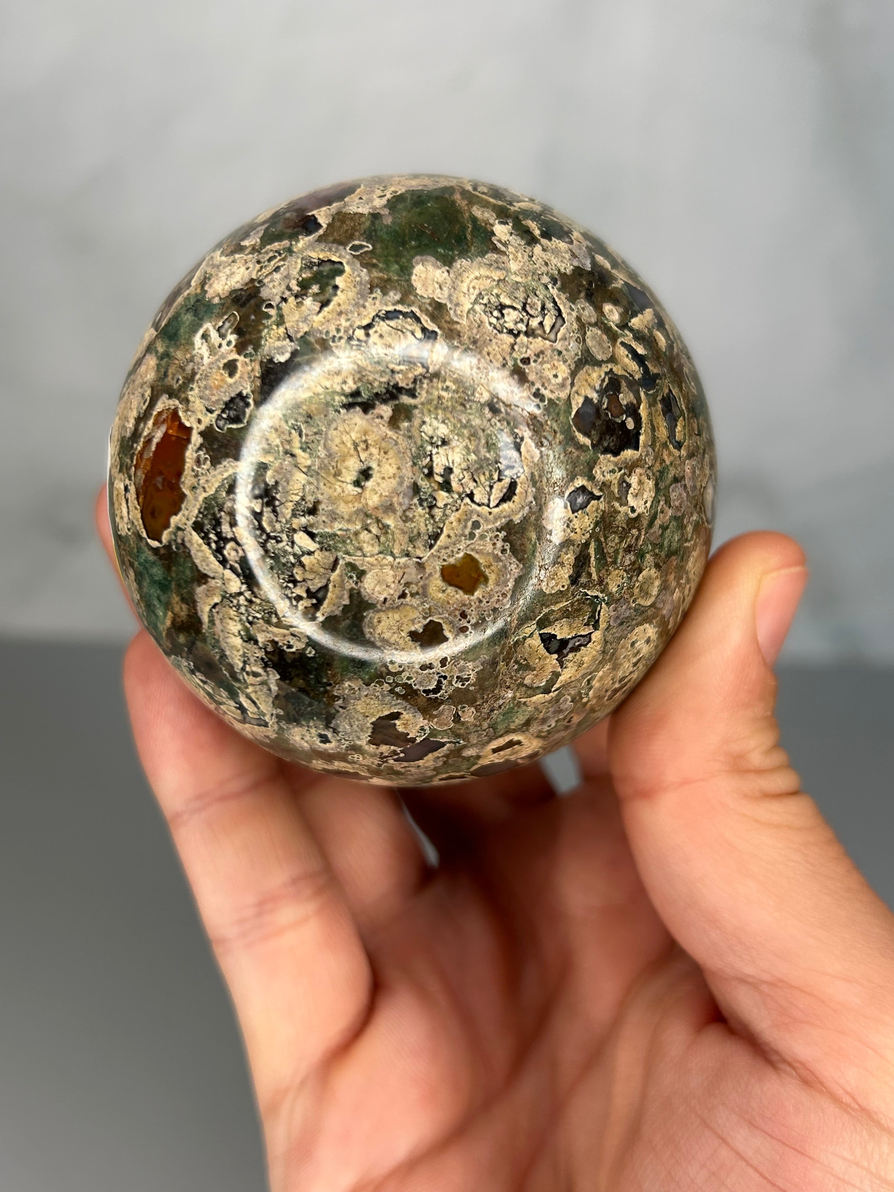 Rainforest Jasper Sphere