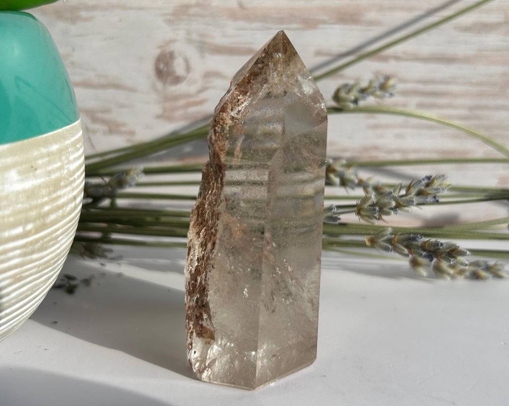 Lodolite Garden Quartz Tower