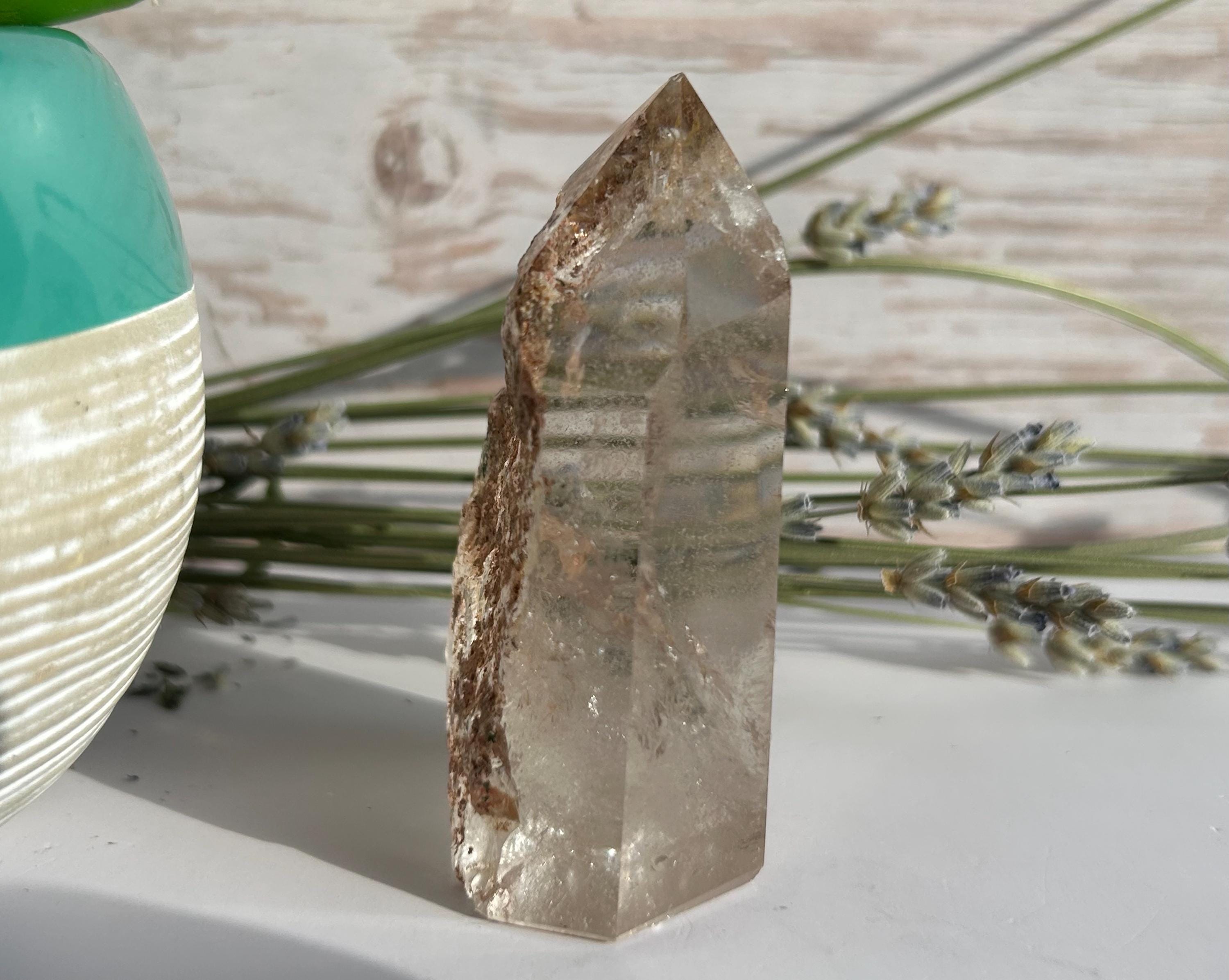 Lodolite Garden Quartz Tower
