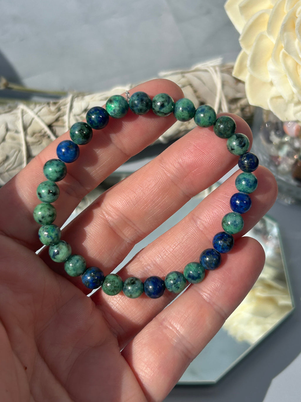 Azurite Malachite Bracelet
