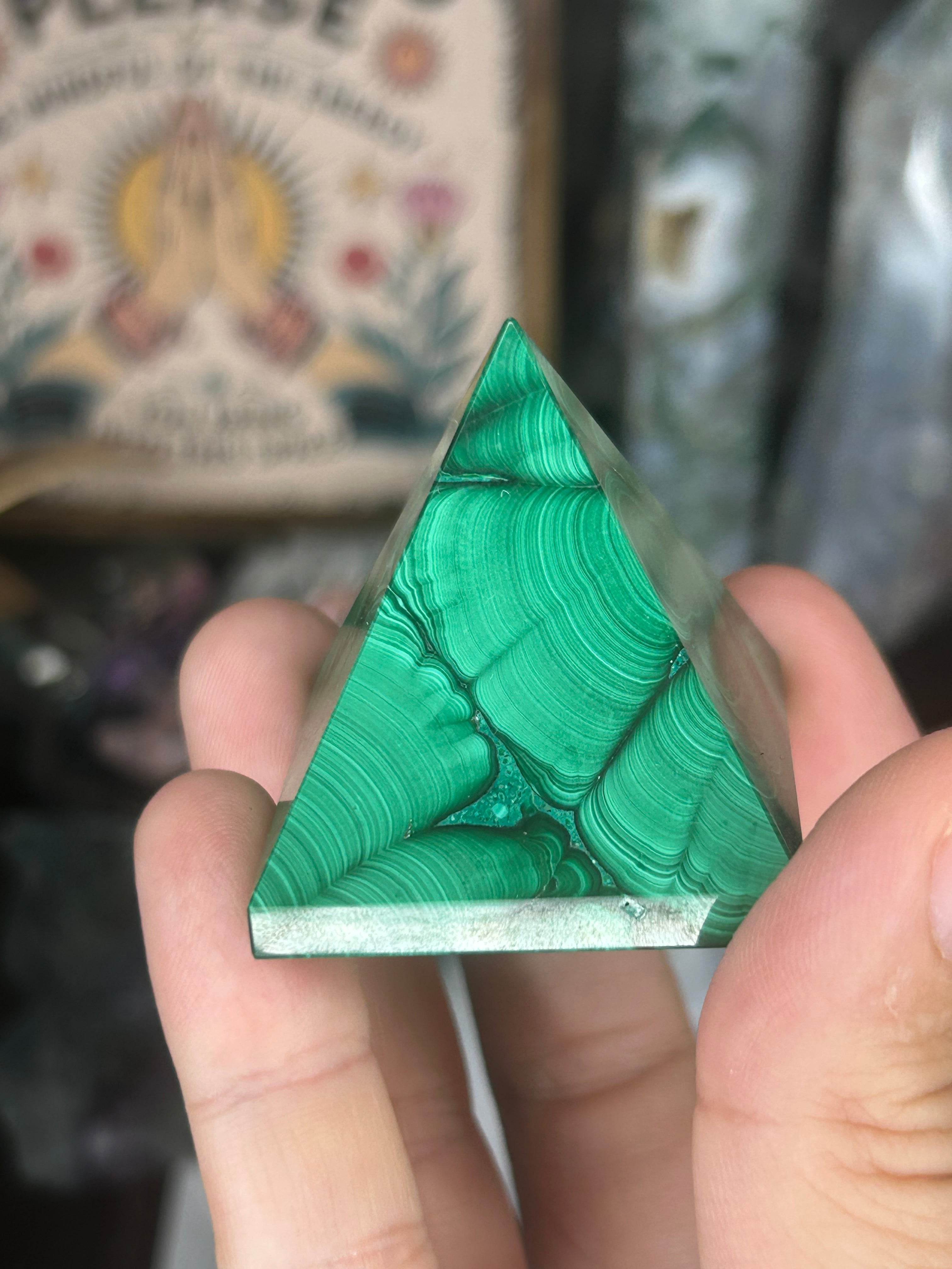 Malachite Pyramid