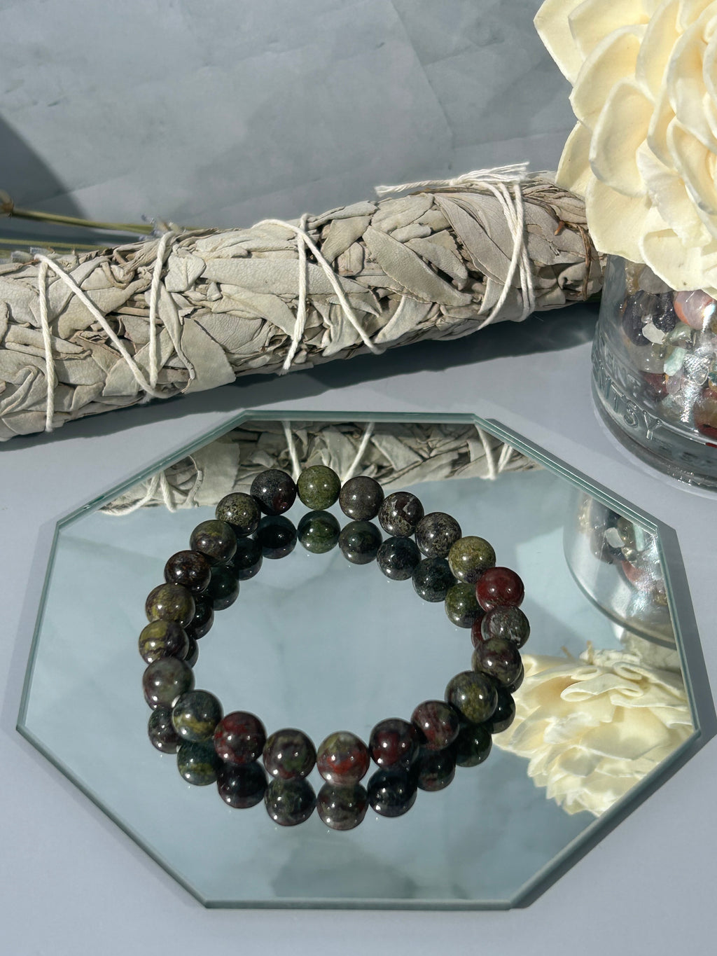 Dragon Blood Jasper Bracelet