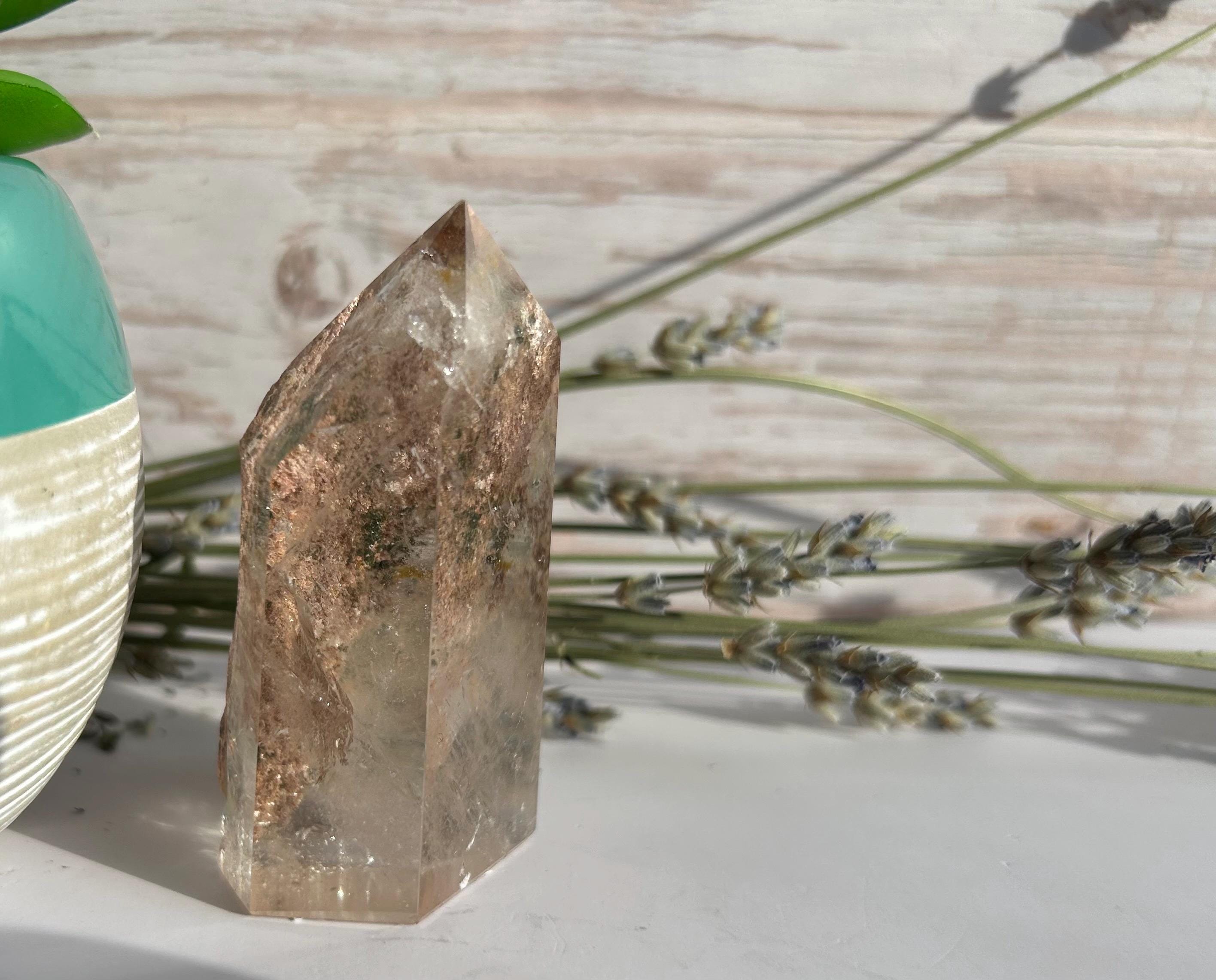 Lodolite Garden Quartz Tower