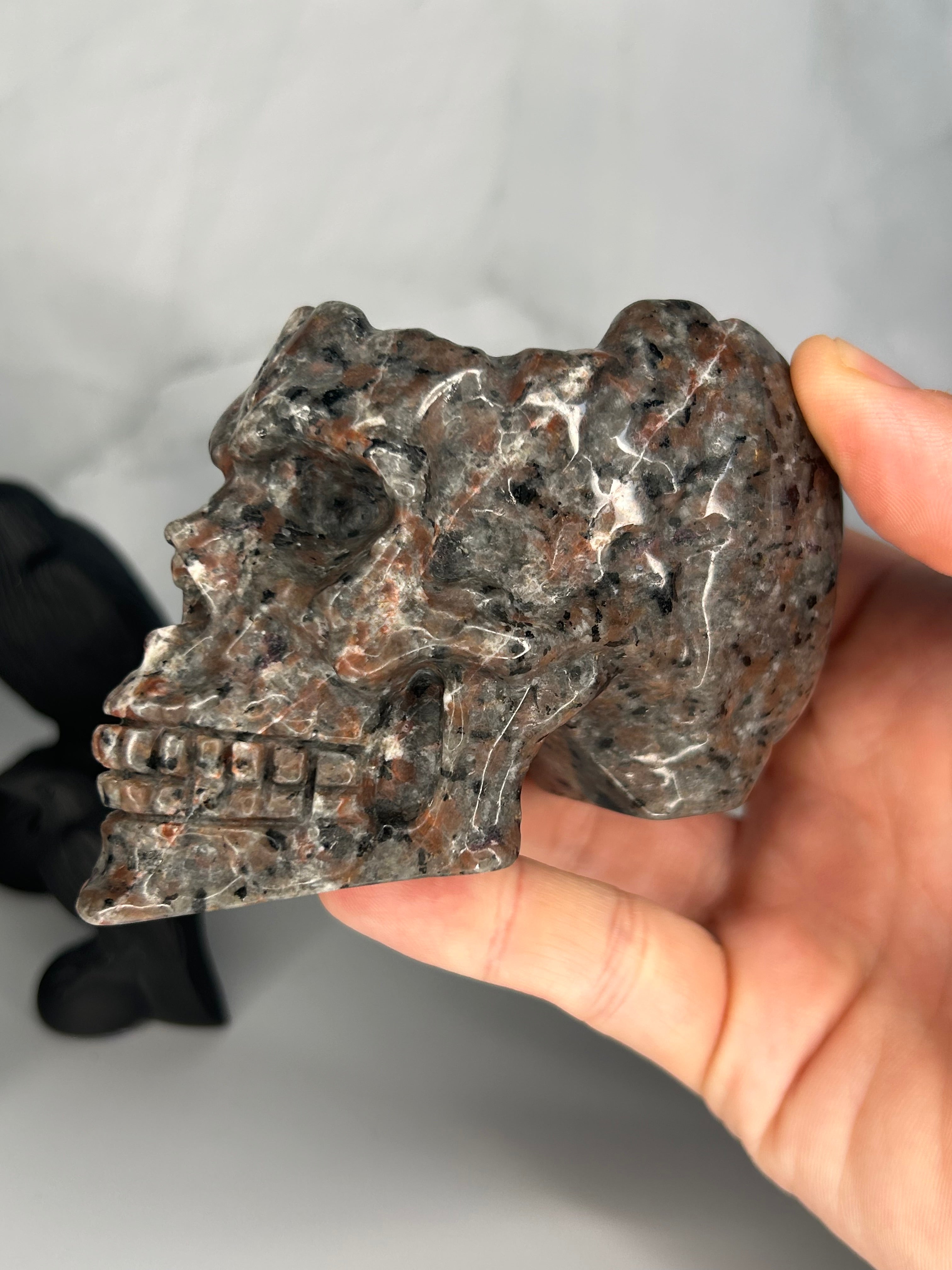 Yooperlite Skull Bowl