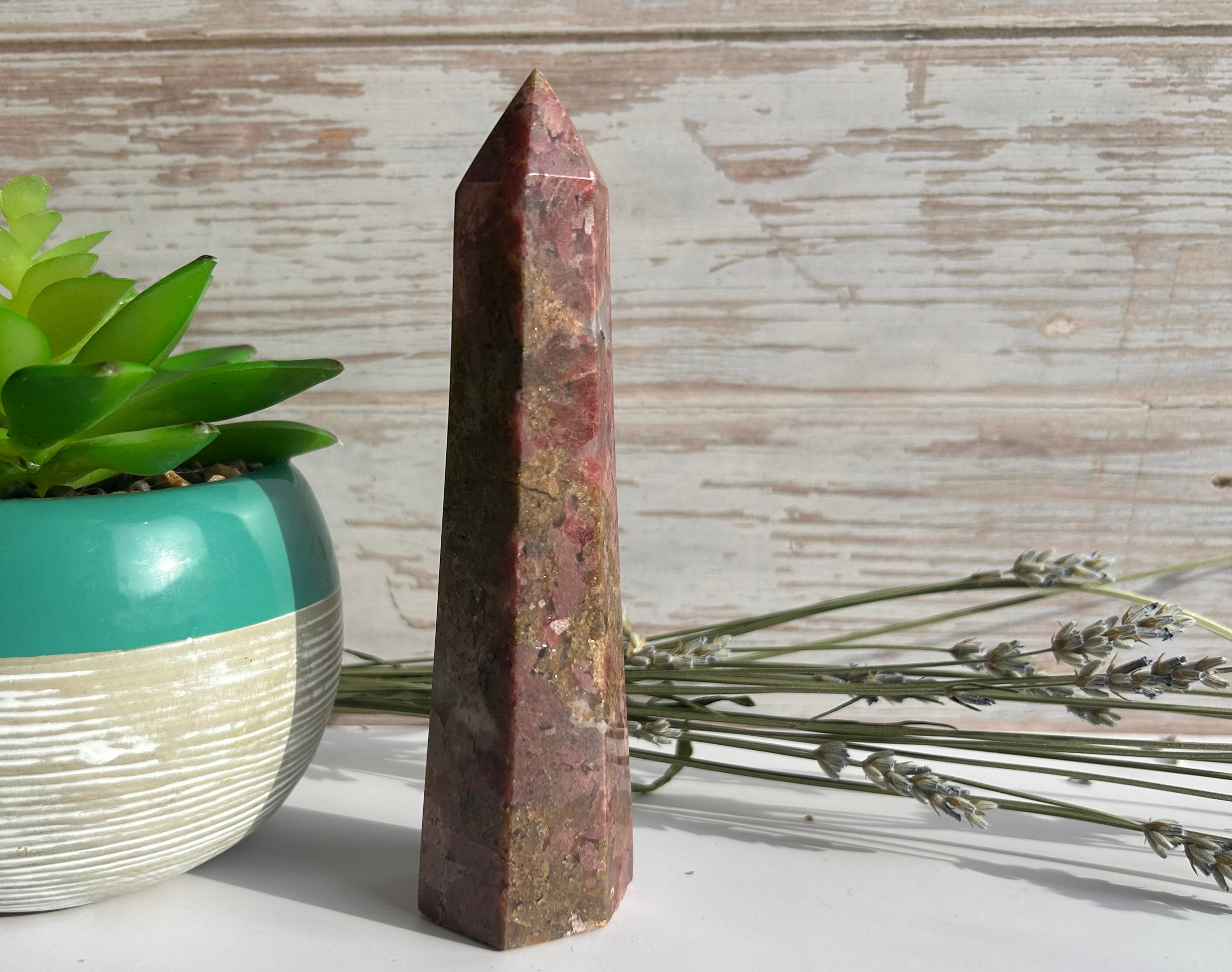 Rhodonite Tower