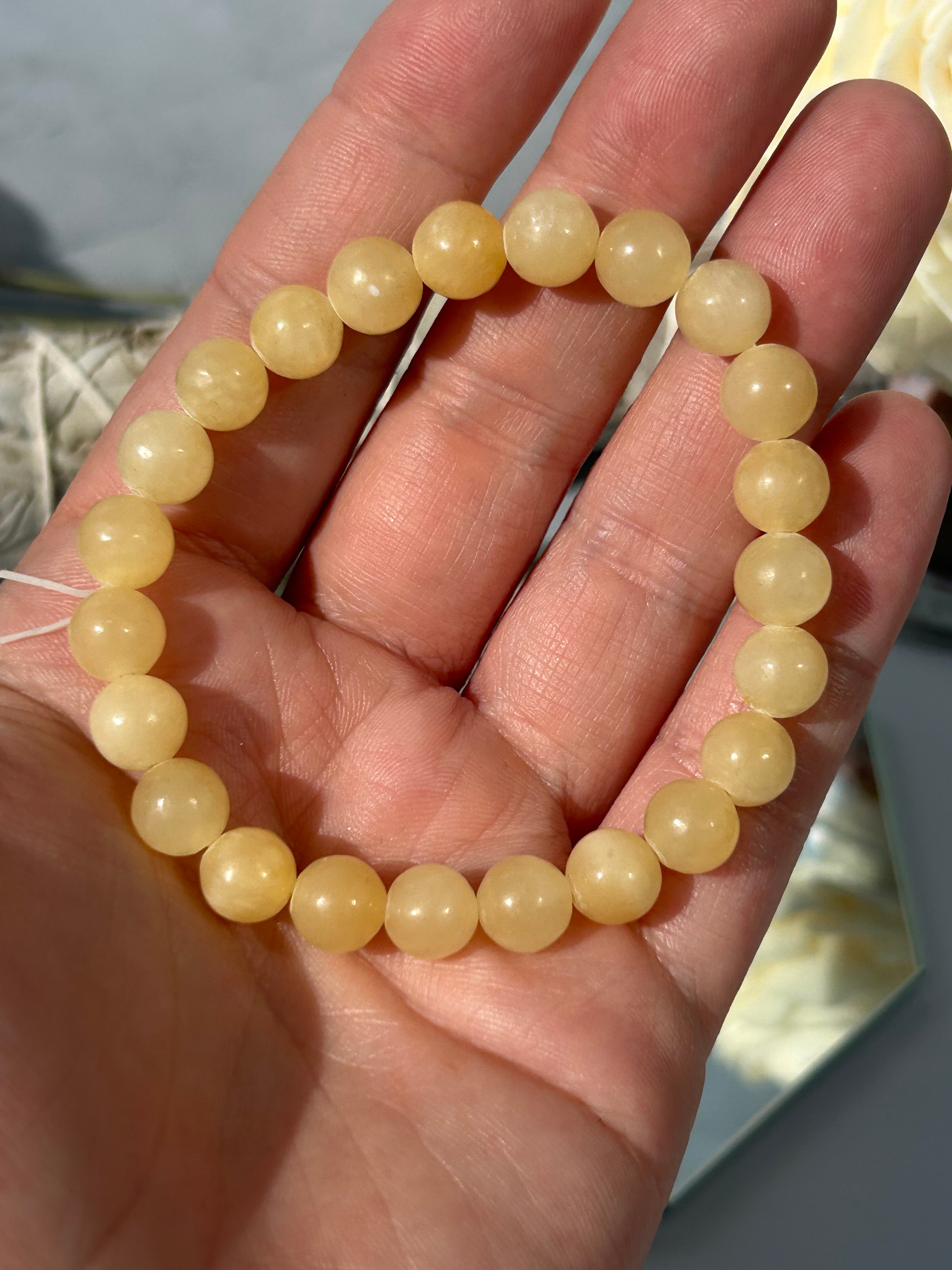 Yellow Calcite Bracelet