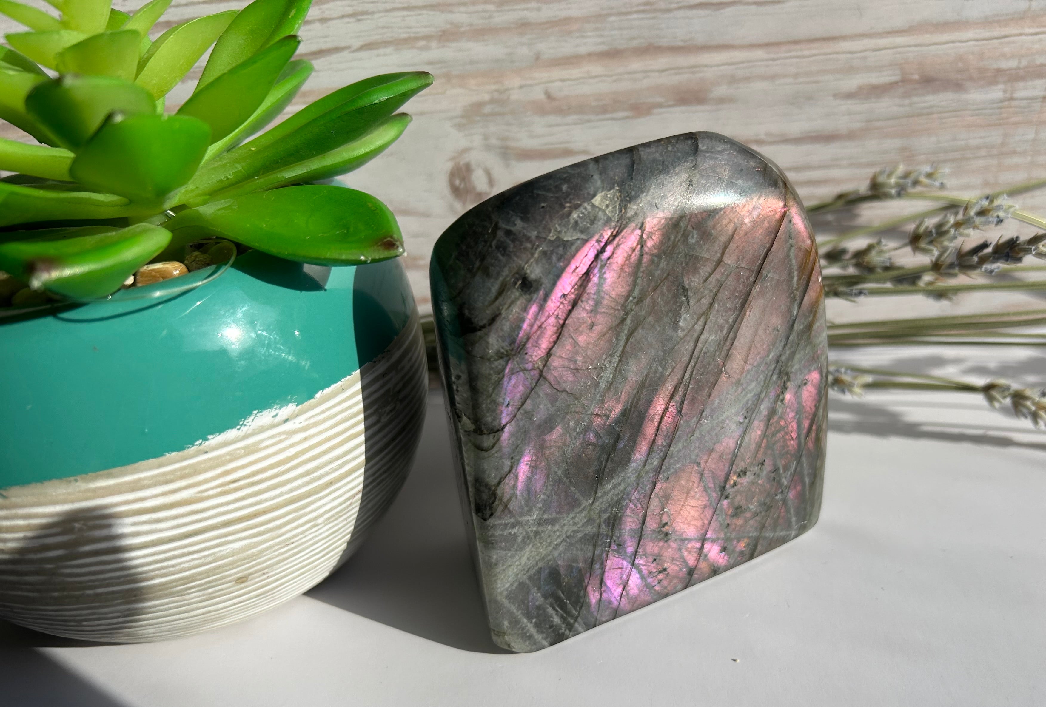 Purple Flash Labradorite Freeform