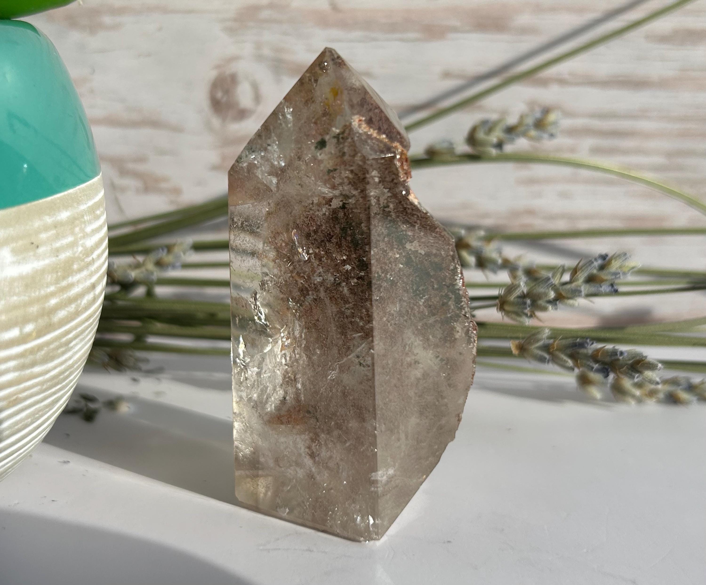 Lodolite Garden Quartz Tower
