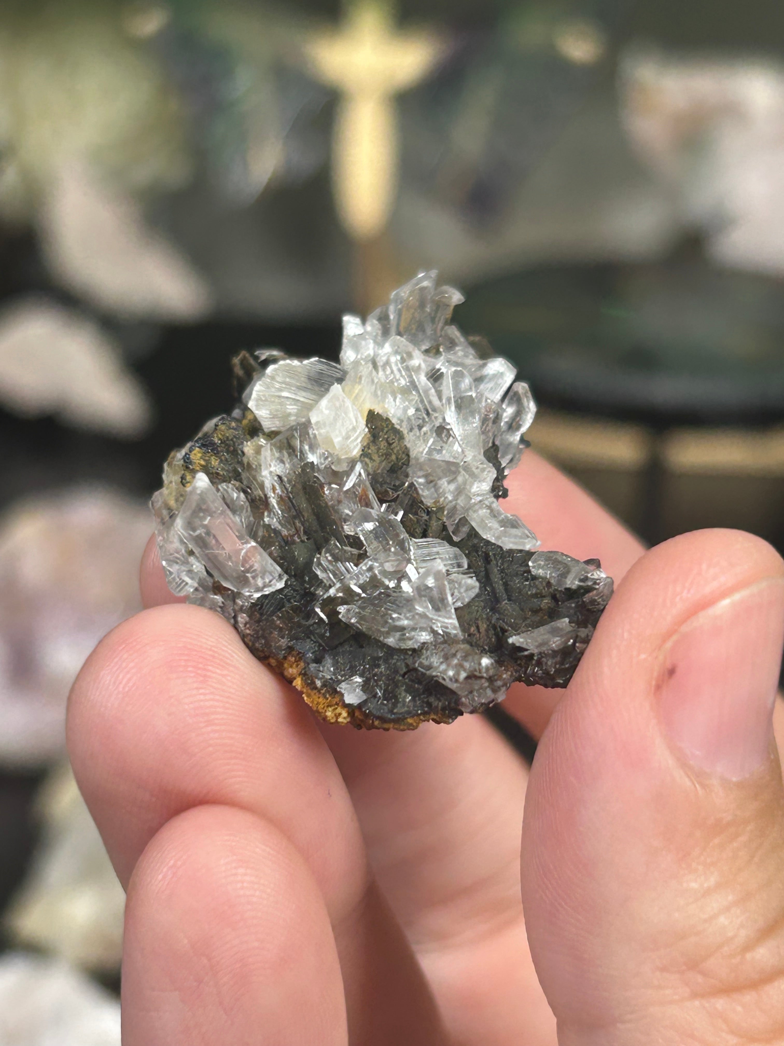 Chlorite Quartz Cluster