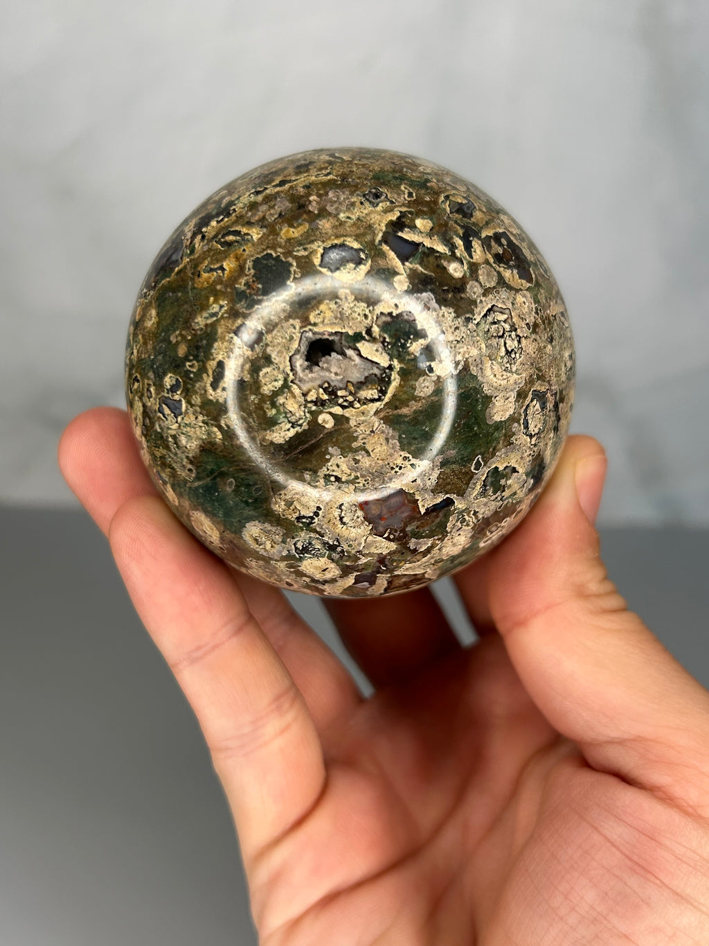 Rainforest Jasper Sphere