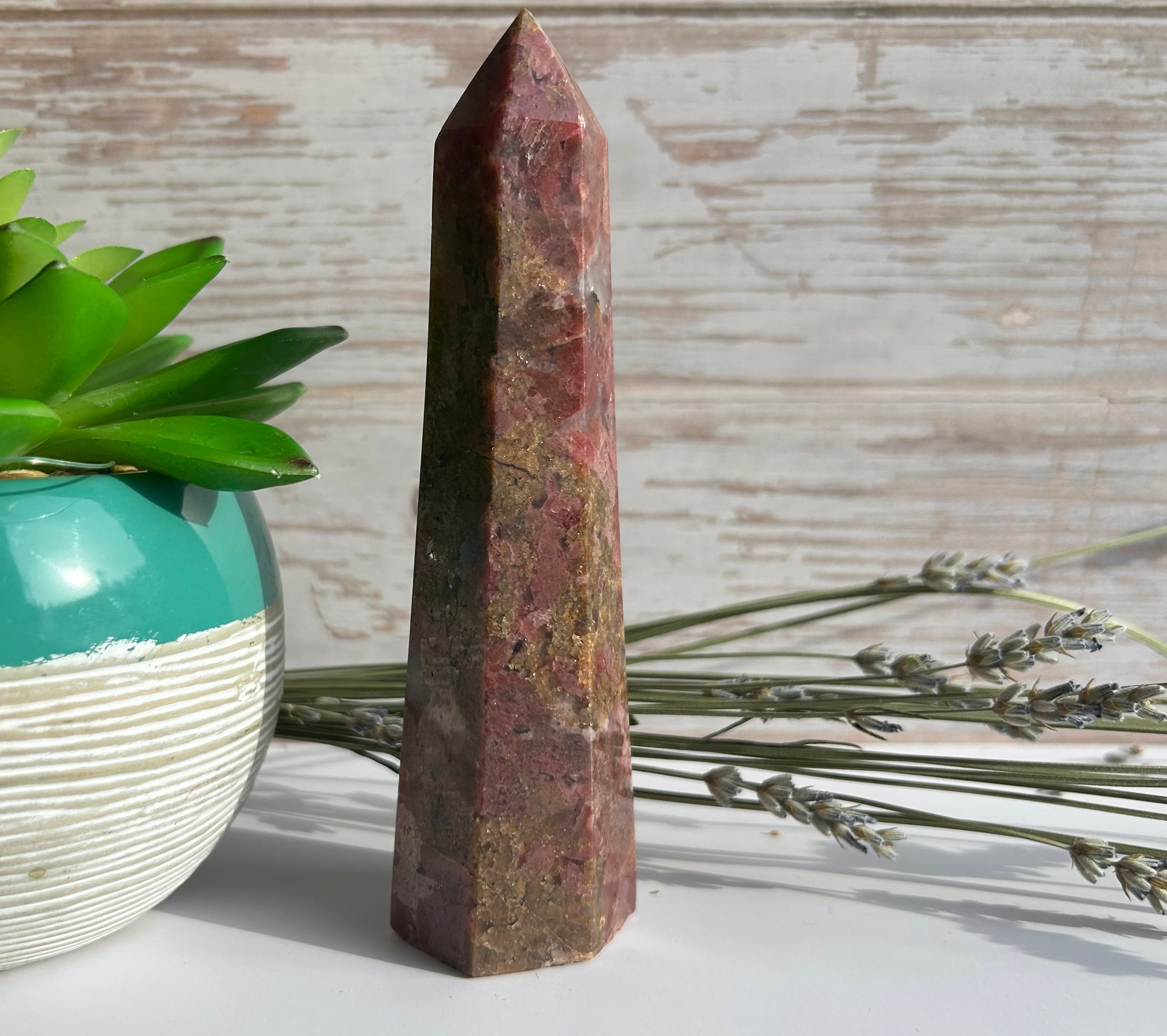 Rhodonite Tower