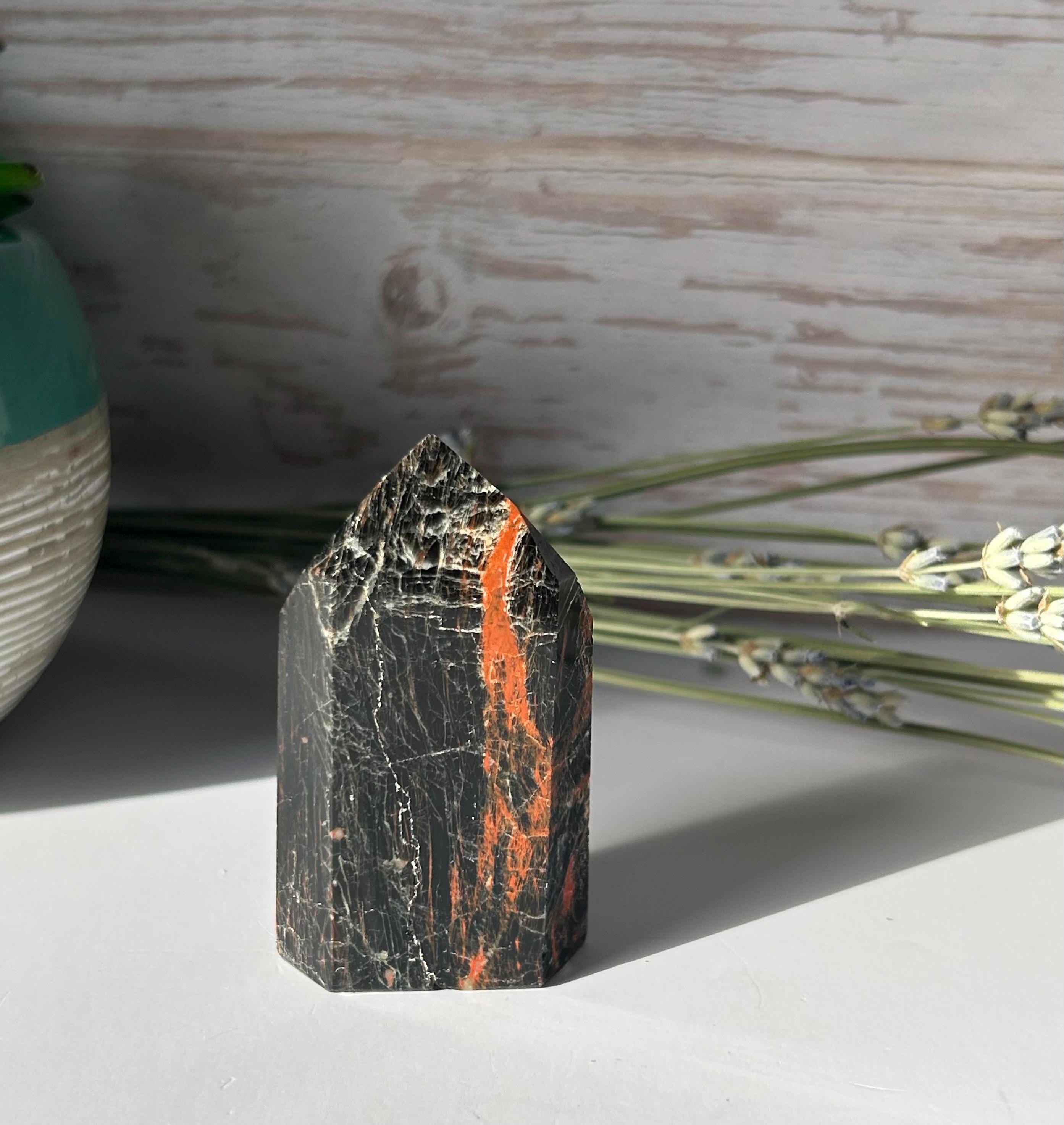 Black Tourmaline Iron Tower