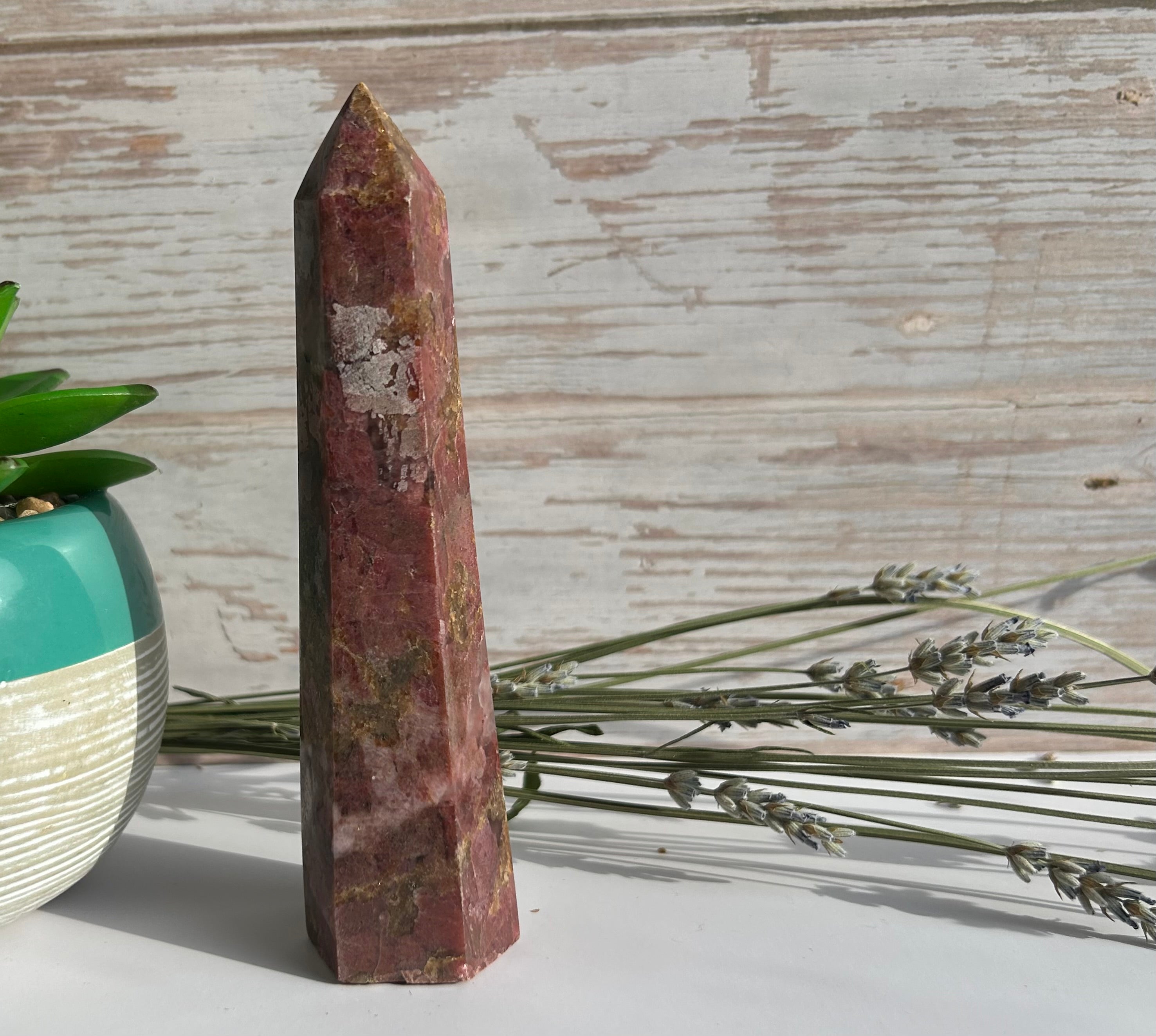 Rhodonite Tower