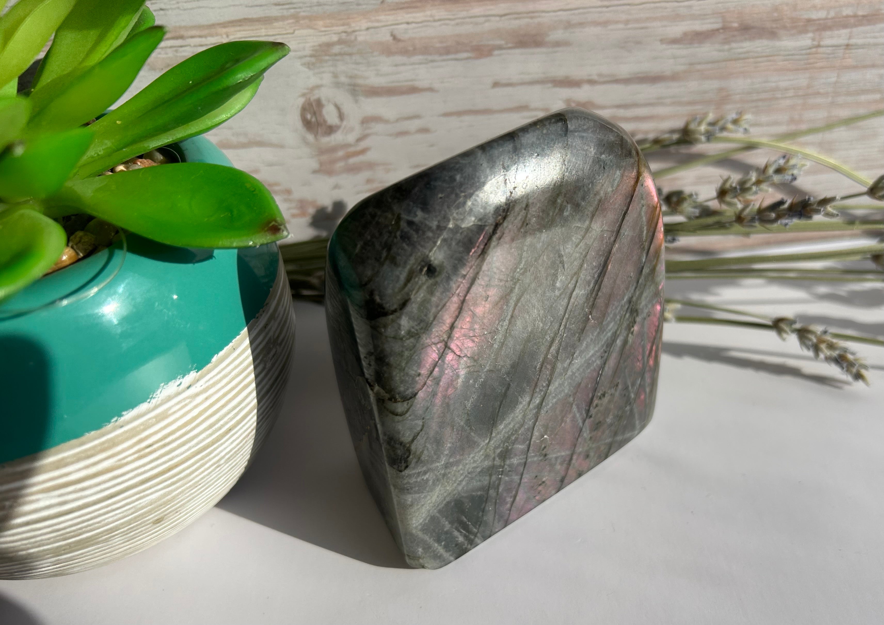 Purple Flash Labradorite Freeform