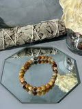 Crazy Lace Agate Bracelet