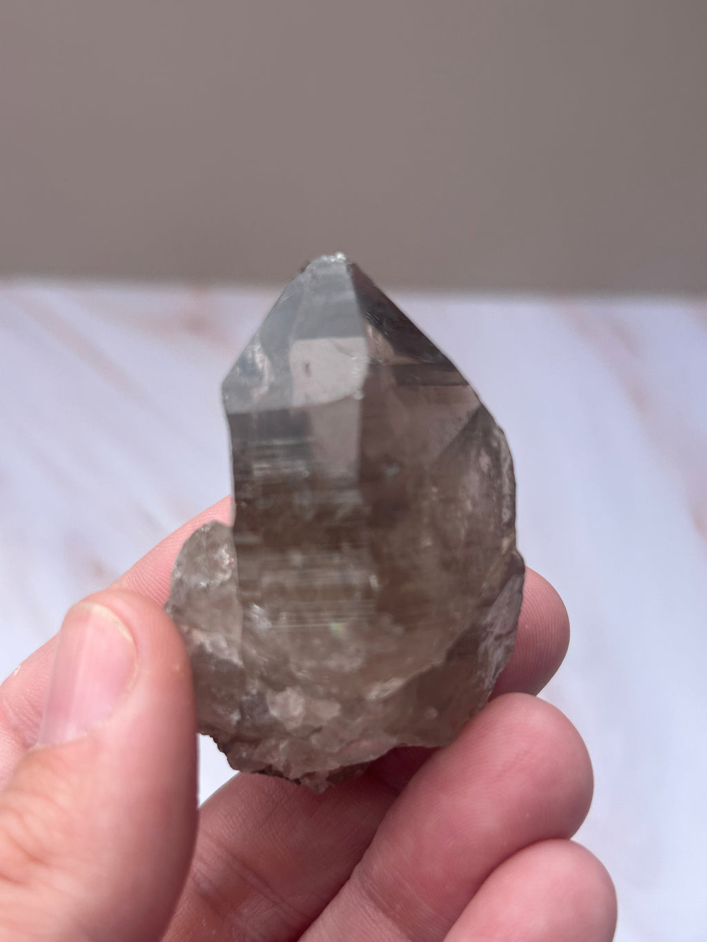 Smoky Quartz Crystal - Grounding Protection Spiritual Clarity