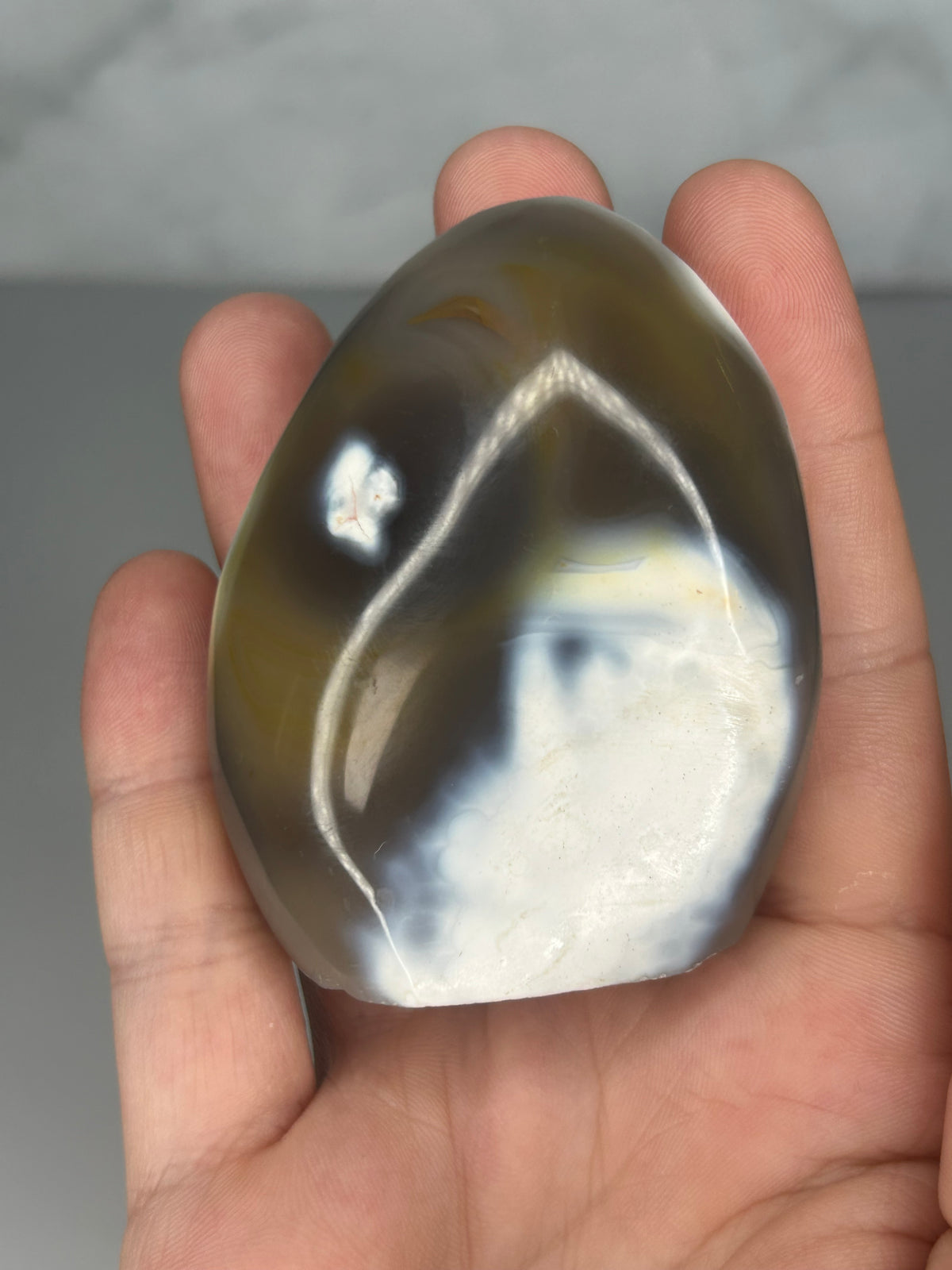Orca Agate Freeform