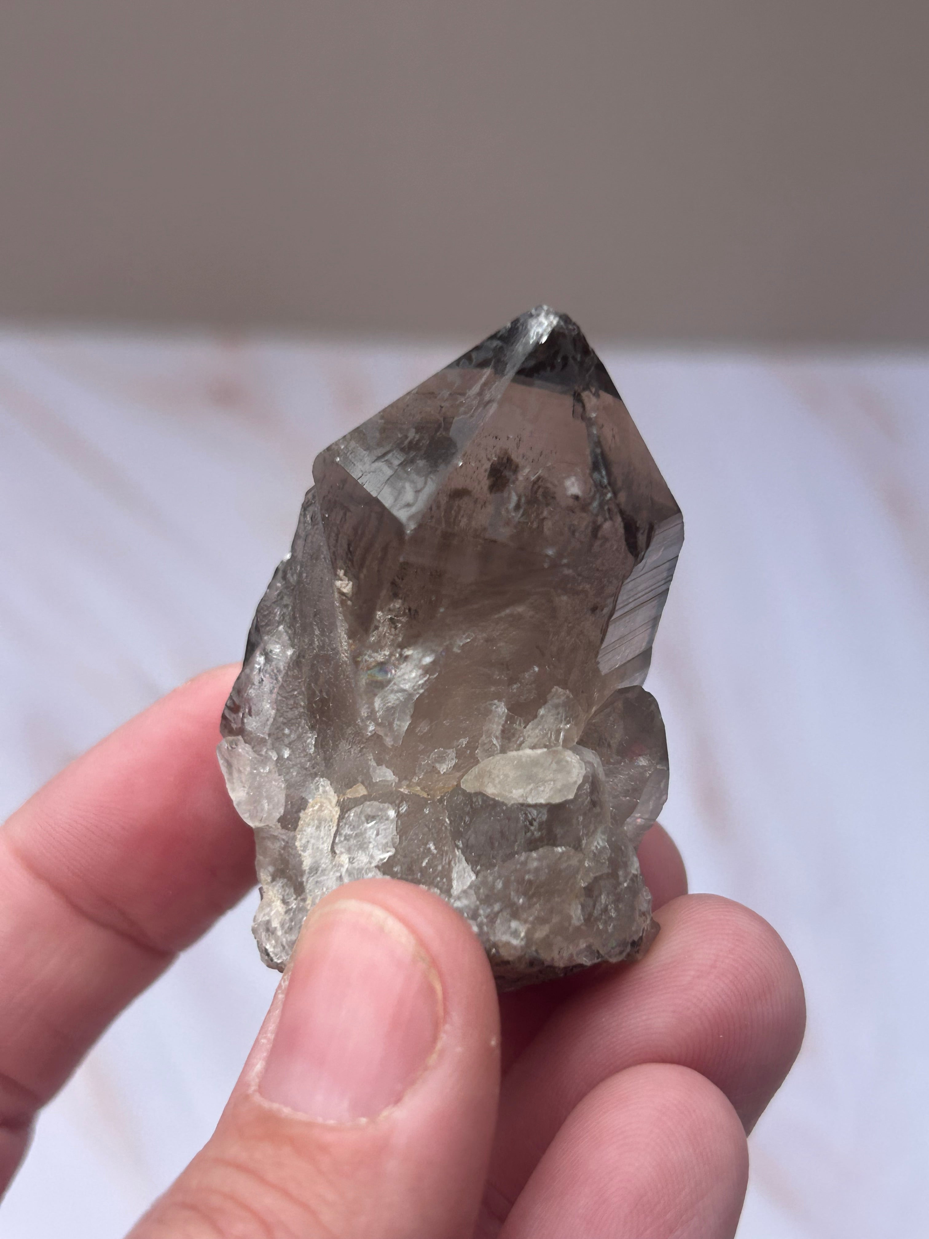 Smoky Quartz Crystal - Grounding Protection Spiritual Clarity