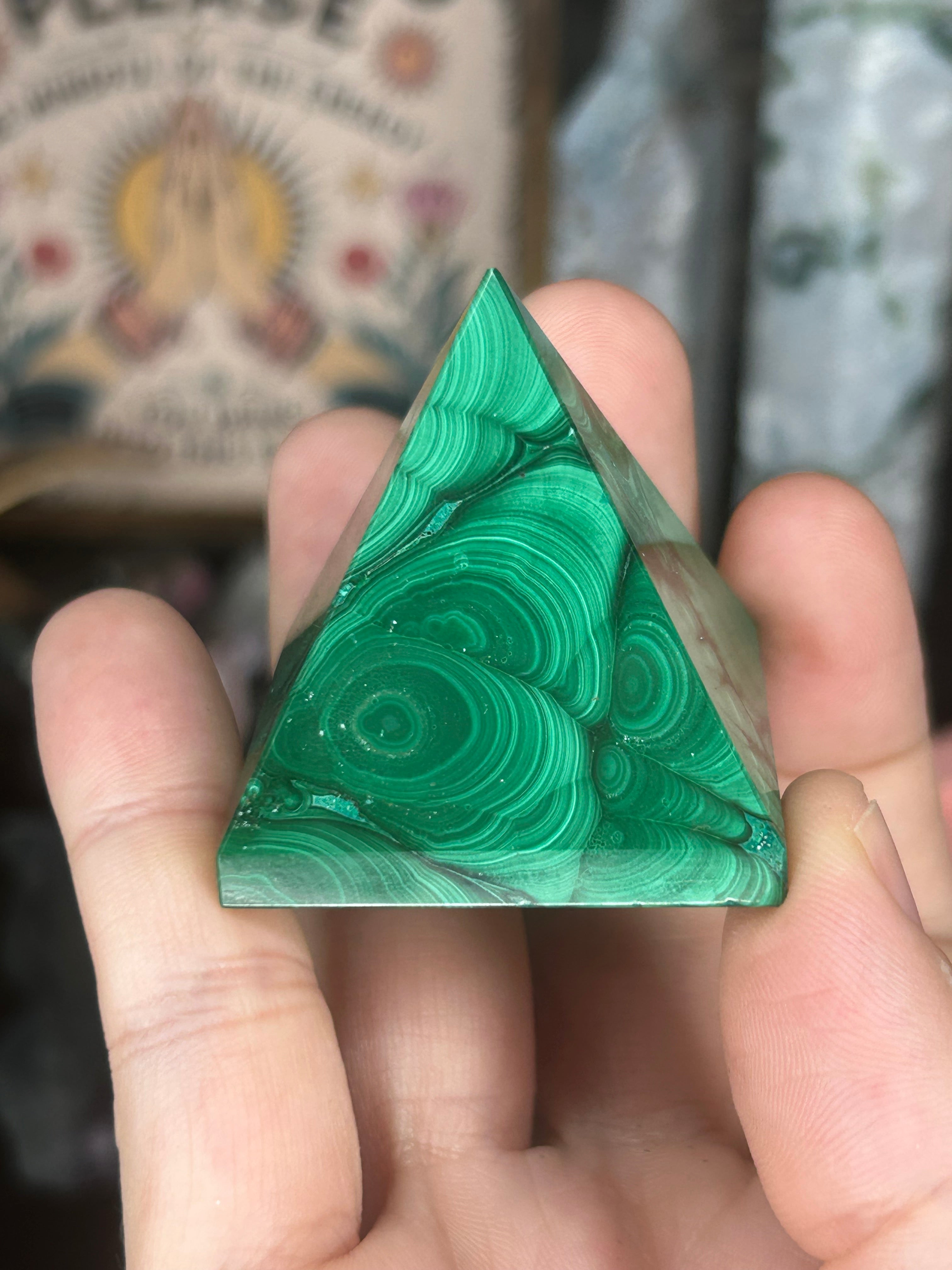 Malachite Pyramid