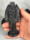 Obsidian Lilith Carving