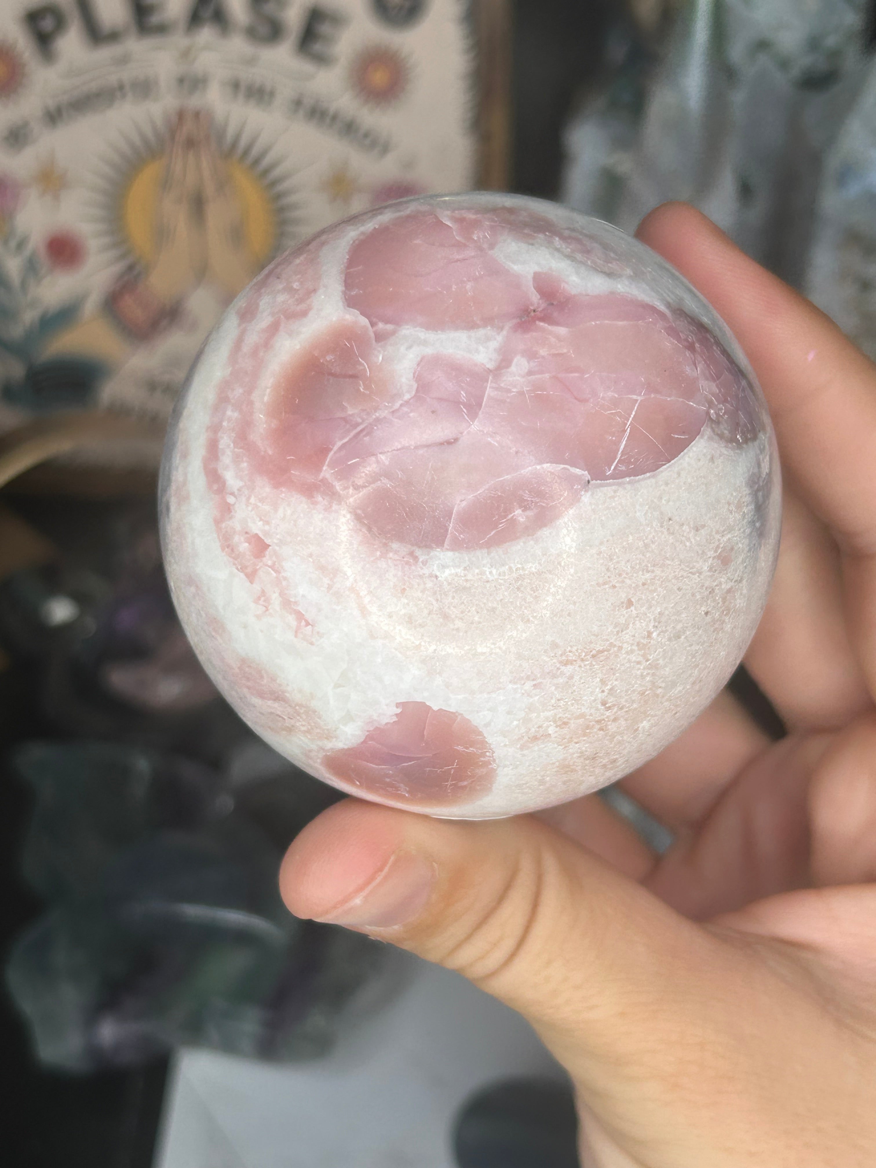 Pink Opal Sphere