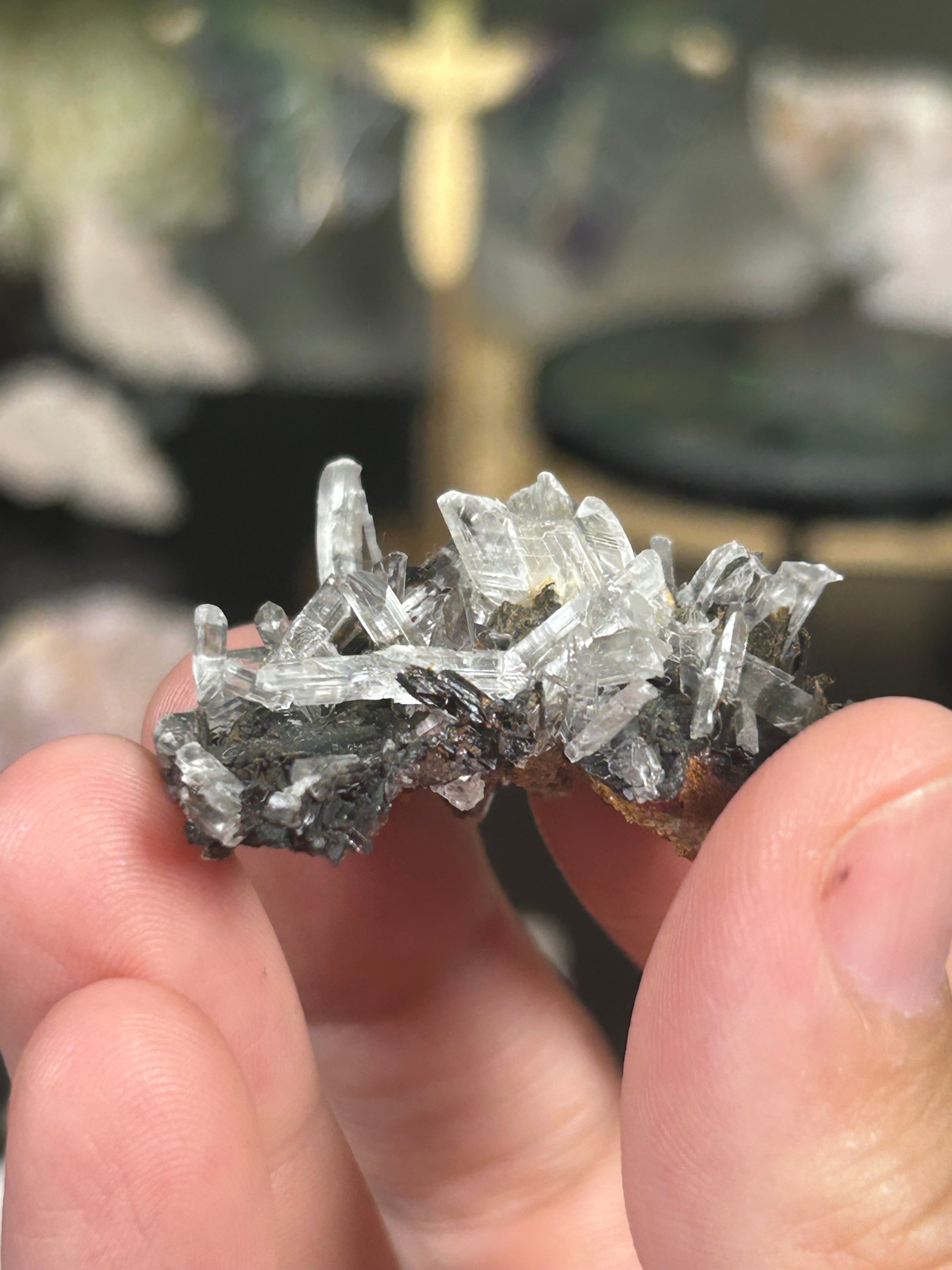 Chlorite Quartz Cluster