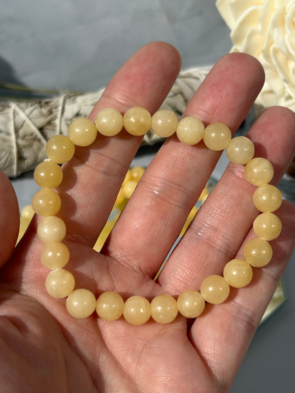 Yellow Calcite Bracelet