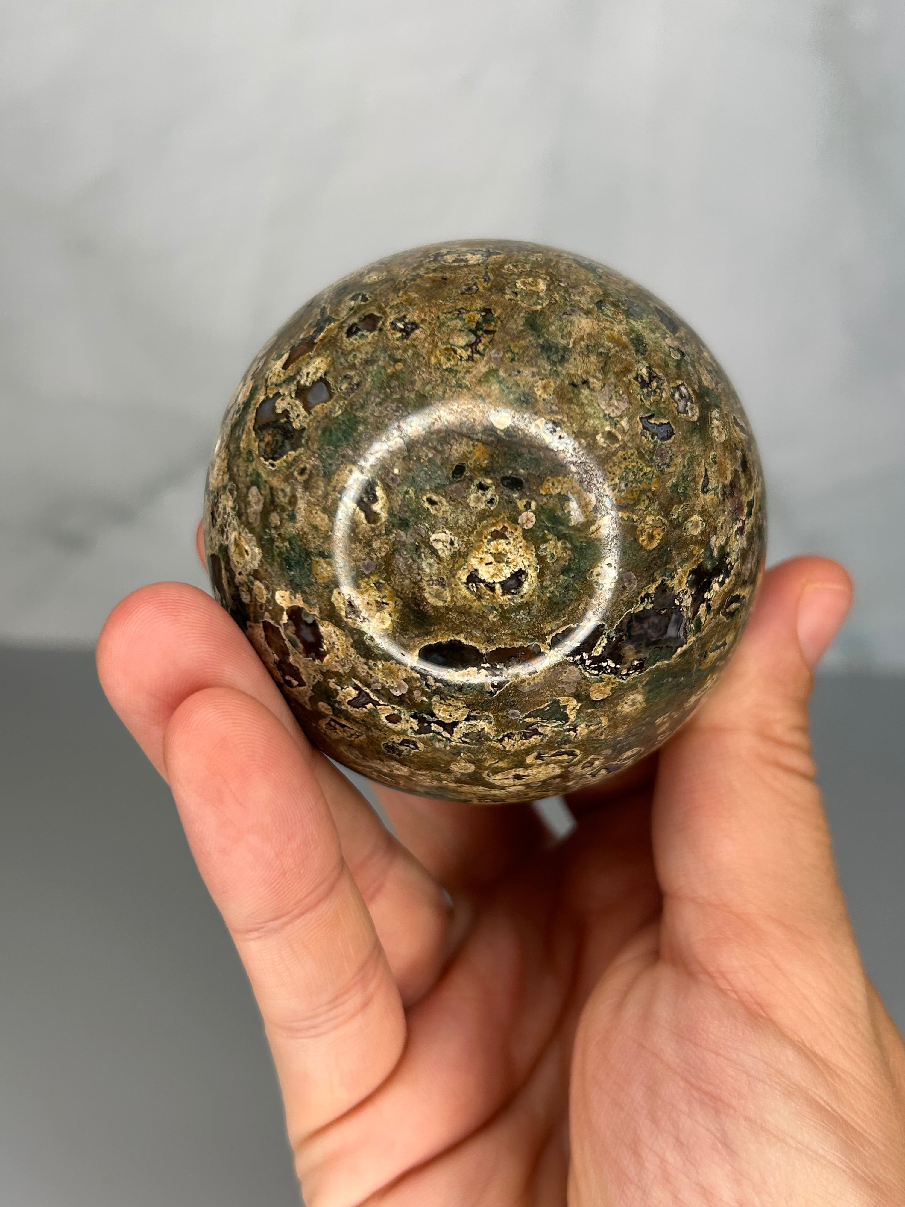 Rainforest Jasper Sphere