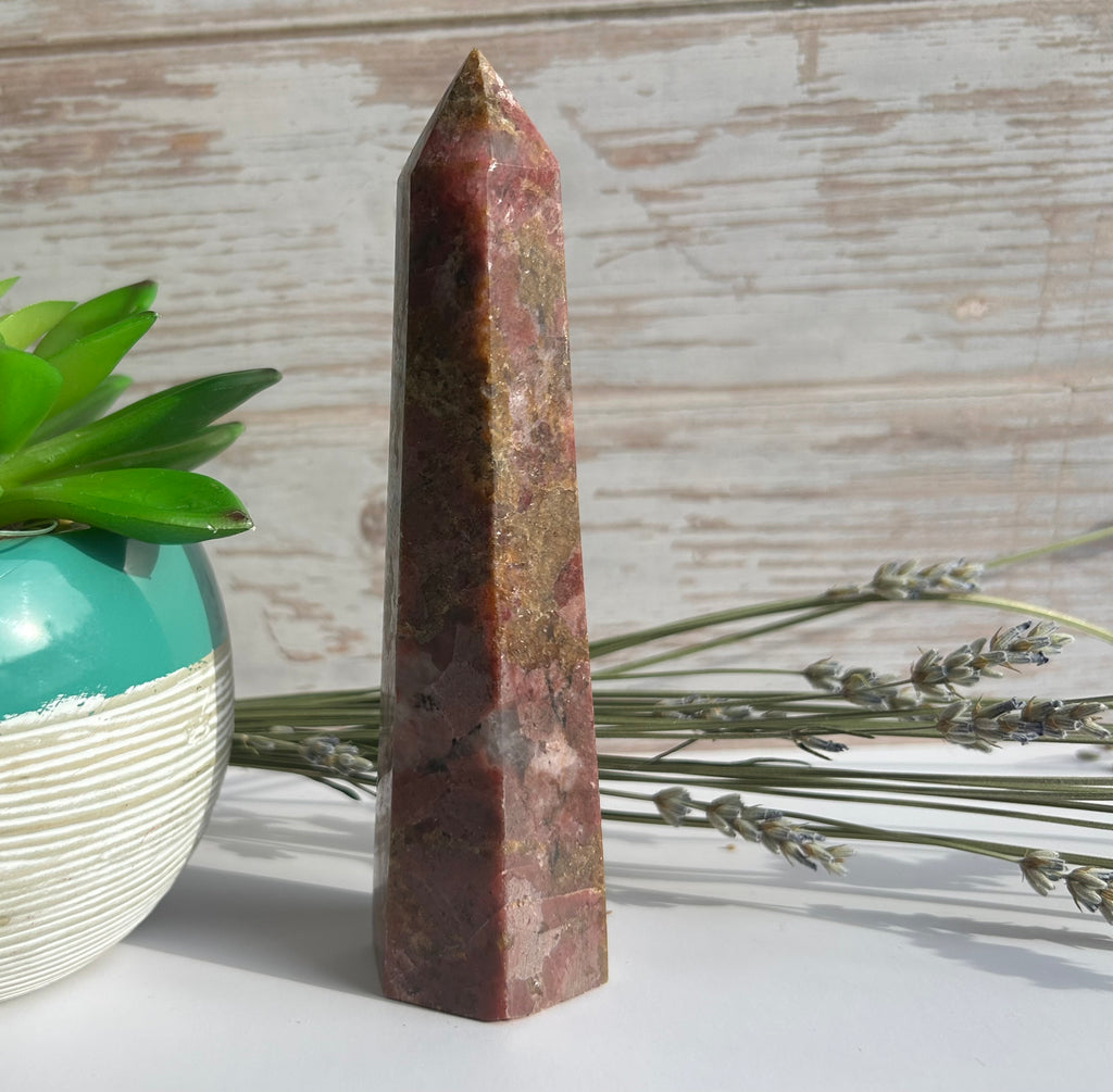 Rhodonite Tower
