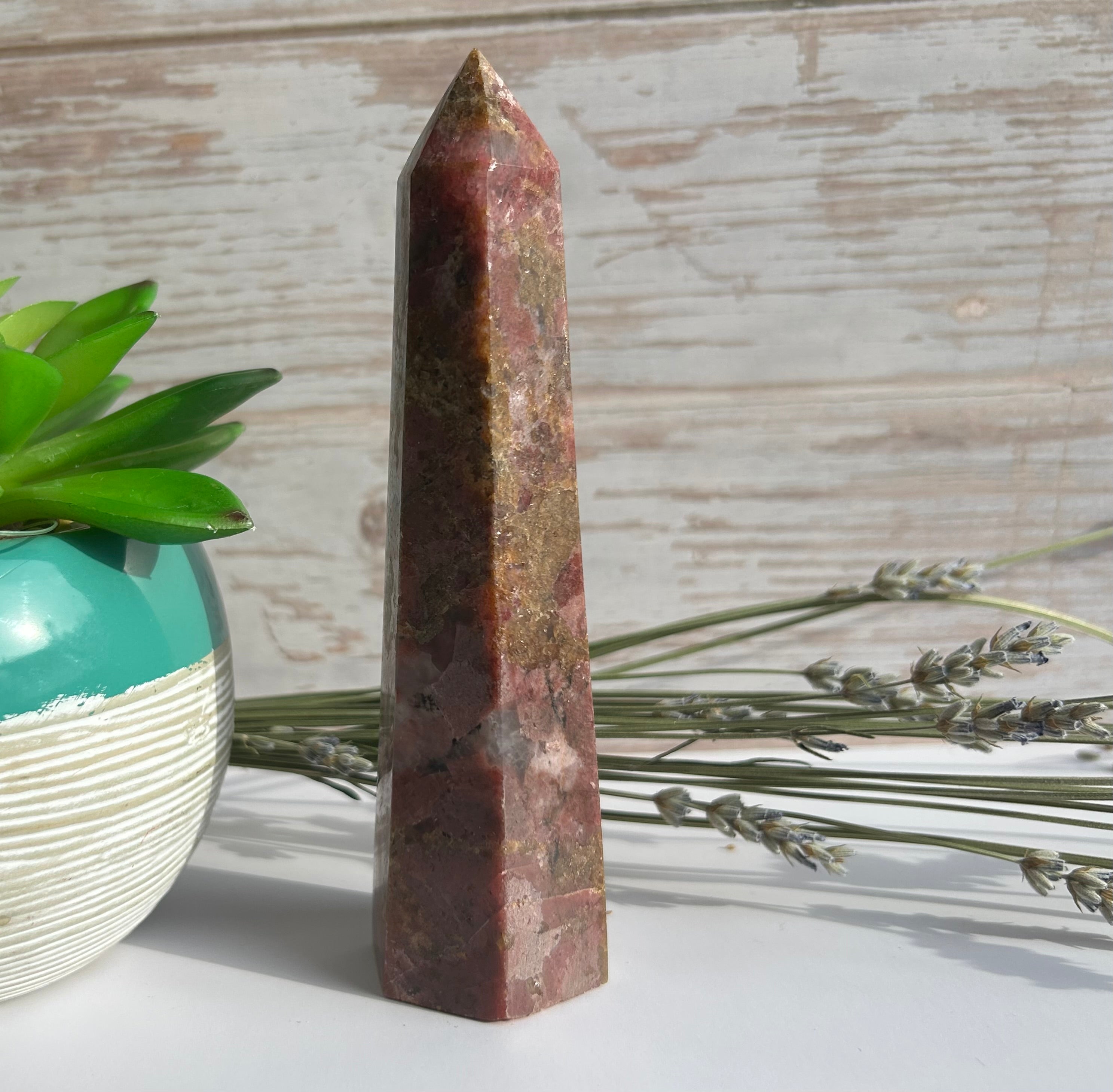 Rhodonite Tower