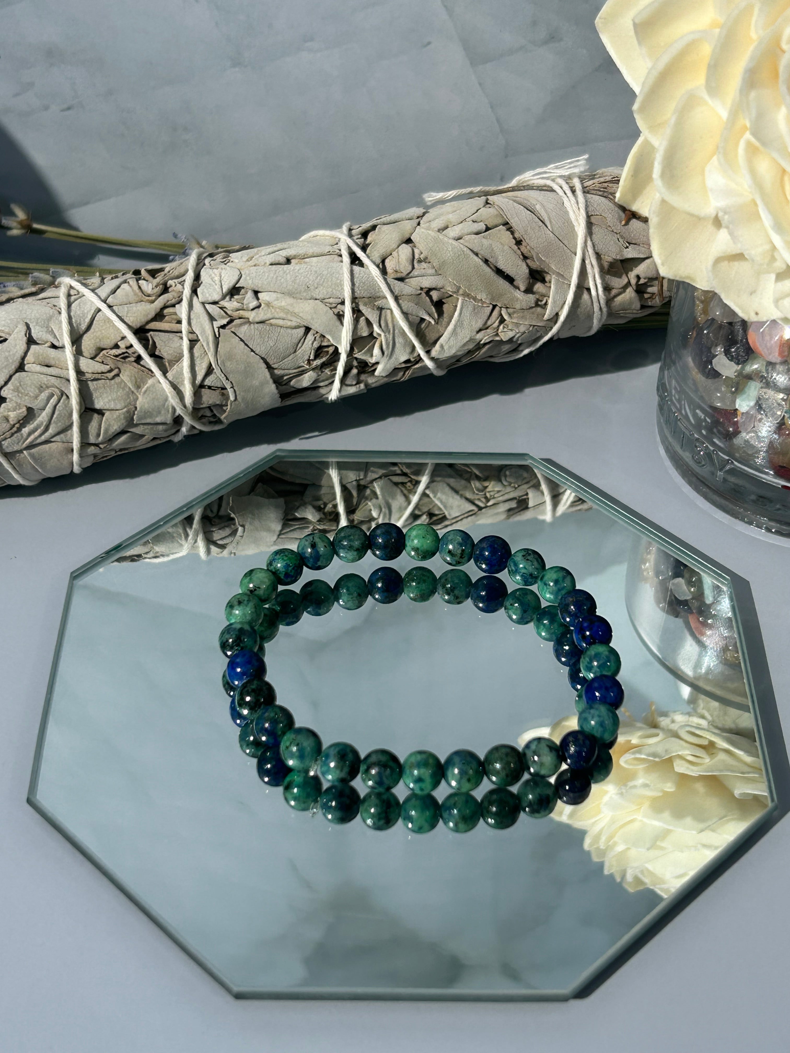 Azurite Malachite Bracelet