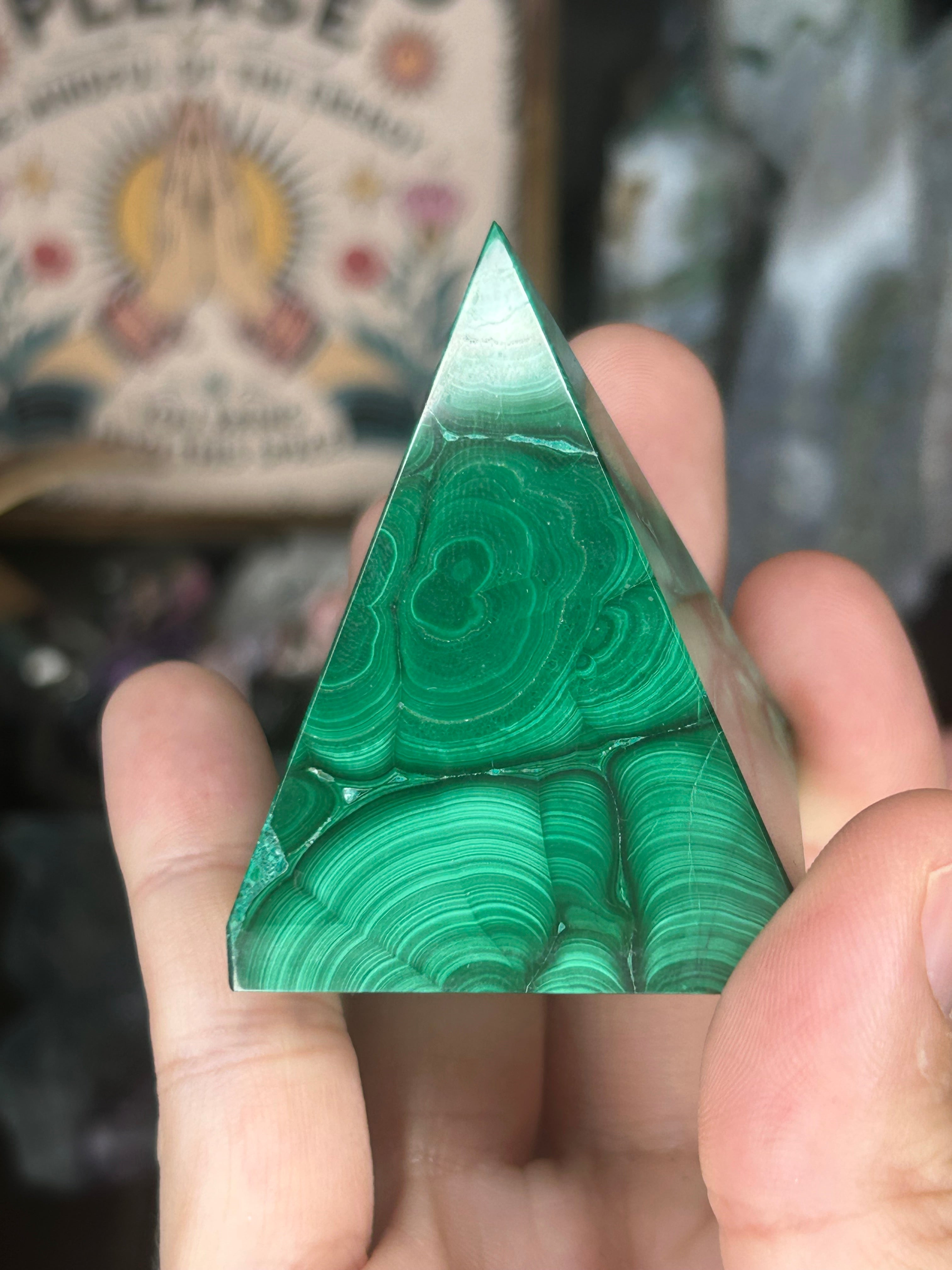 Malachite Pyramid