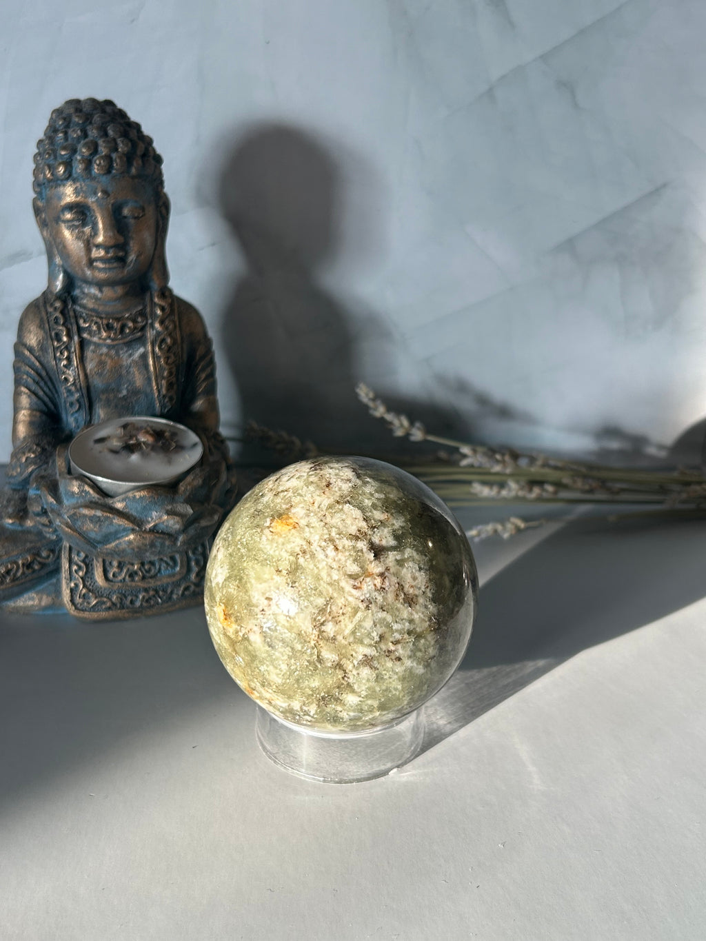 Green Mica Sphere
