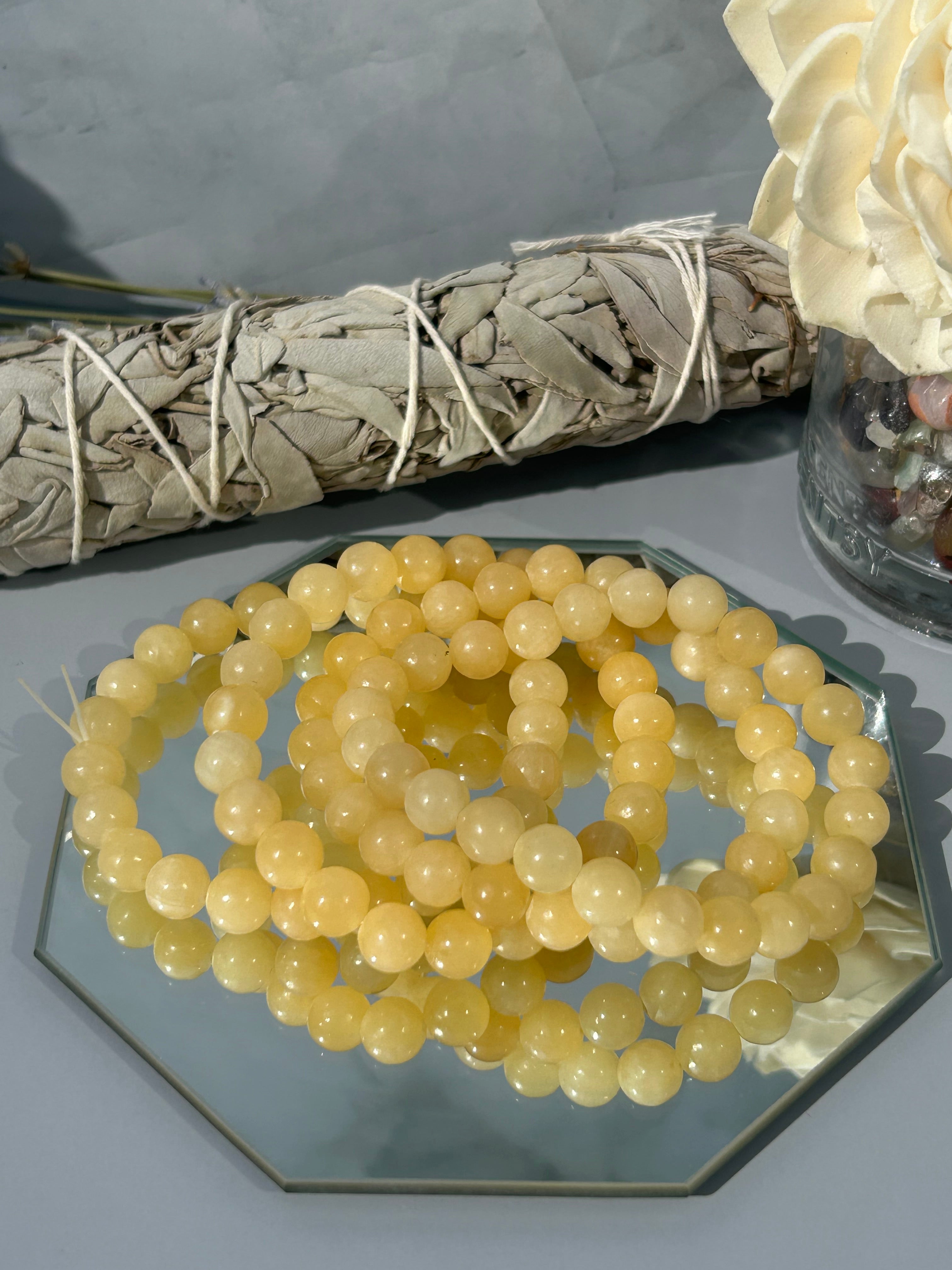Yellow Calcite Bracelet
